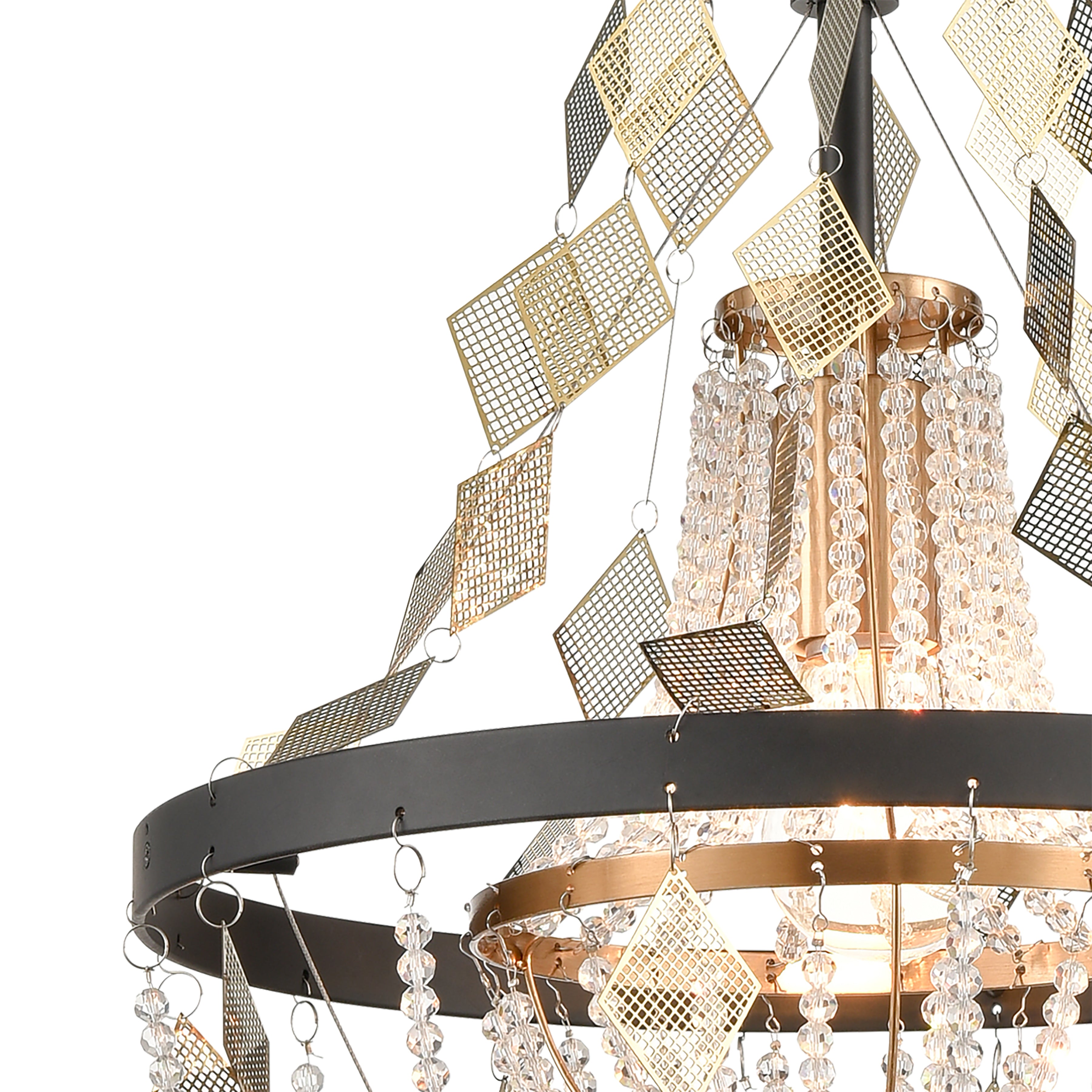 Selene 13'' Wide 1-Light Chandelier - Matte Black