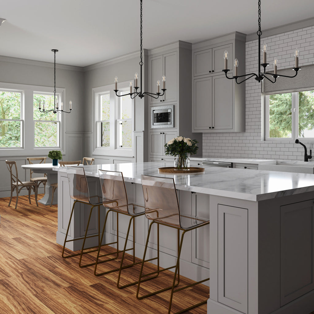 Quinn 24'' Wide 5-Light Chandelier - Old Bronze