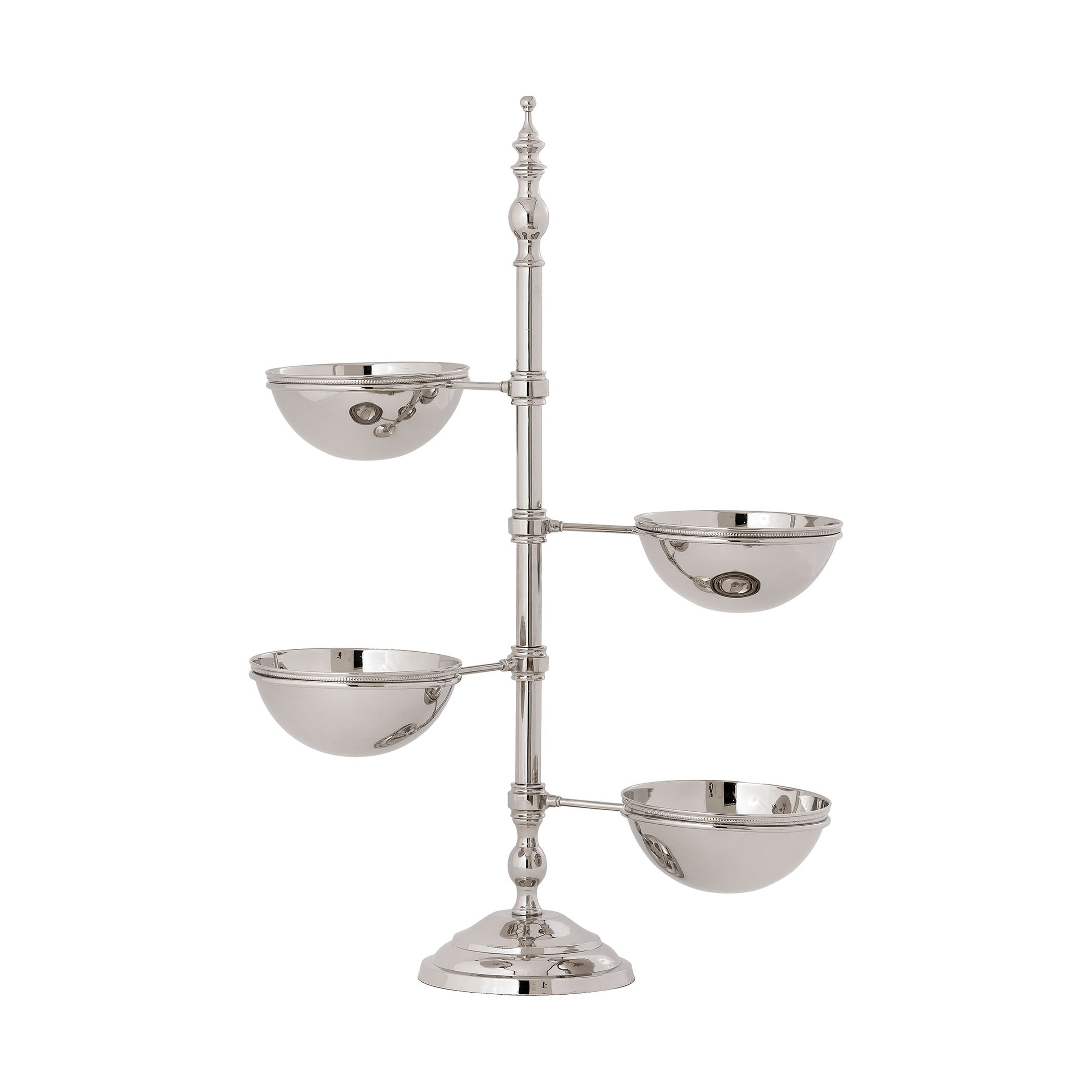 Houghton Candleholder - Nickel