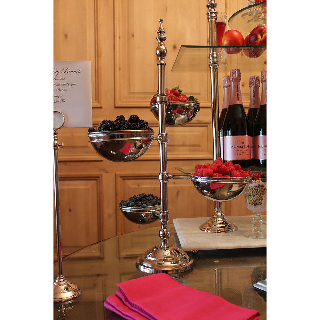 Houghton Candleholder - Nickel
