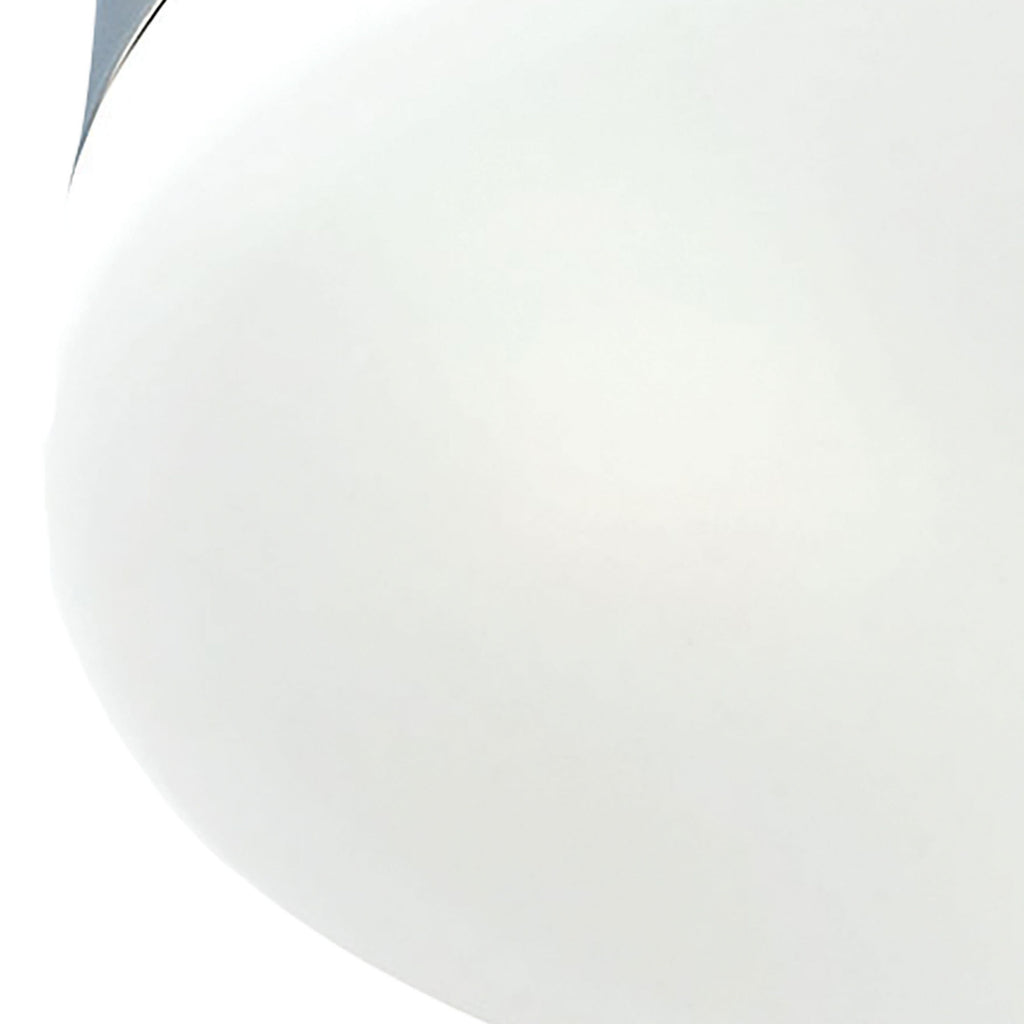 Disc 9'' Wide 2-Light Flush Mount - Silver