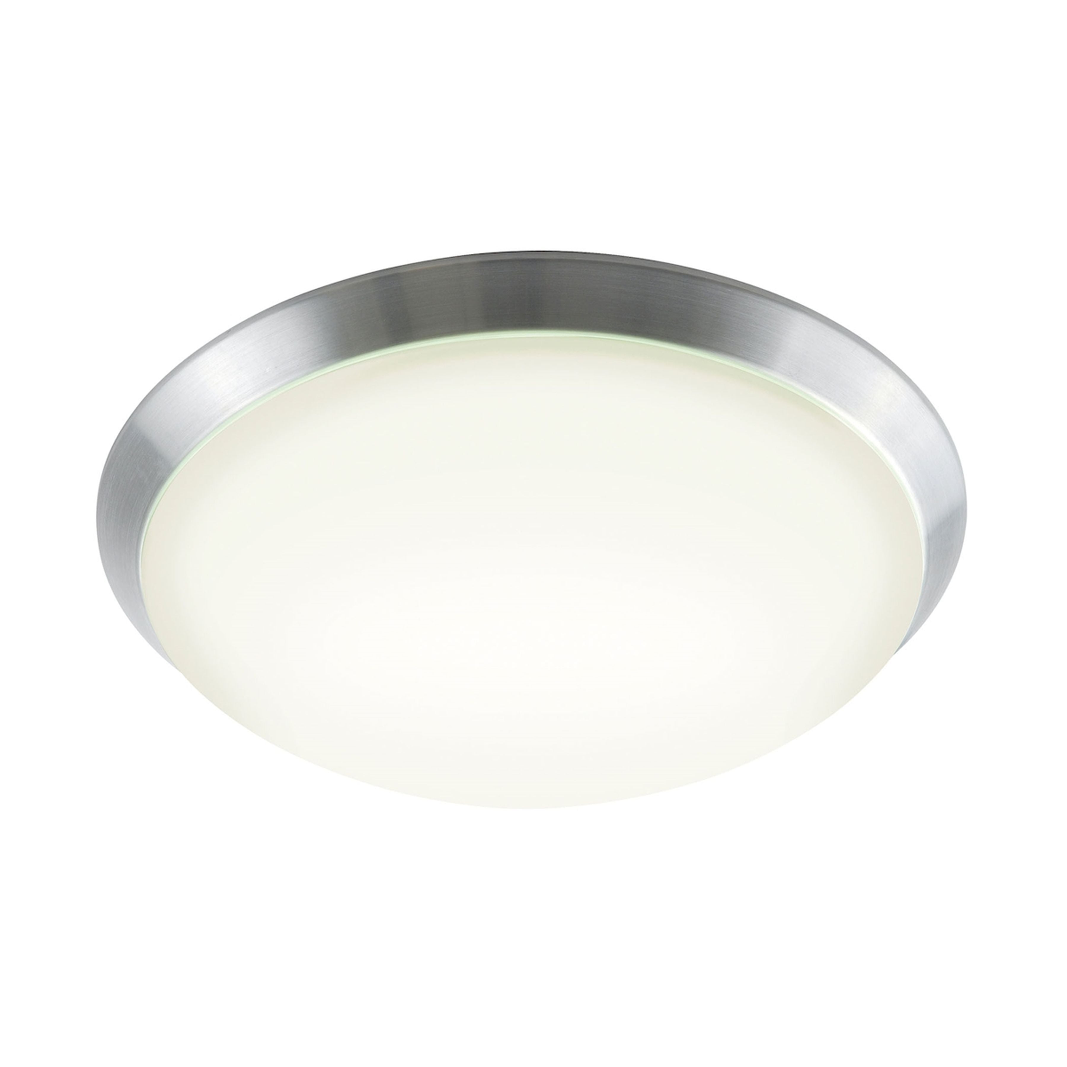 Luna 12'' Wide Integrated LED Flush Mount - Brushed Aluminum