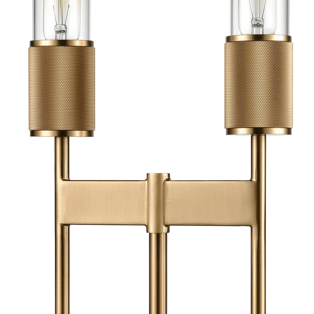 Beaconsfield 32'' High 2-Light Desk Lamp - Aged Brass