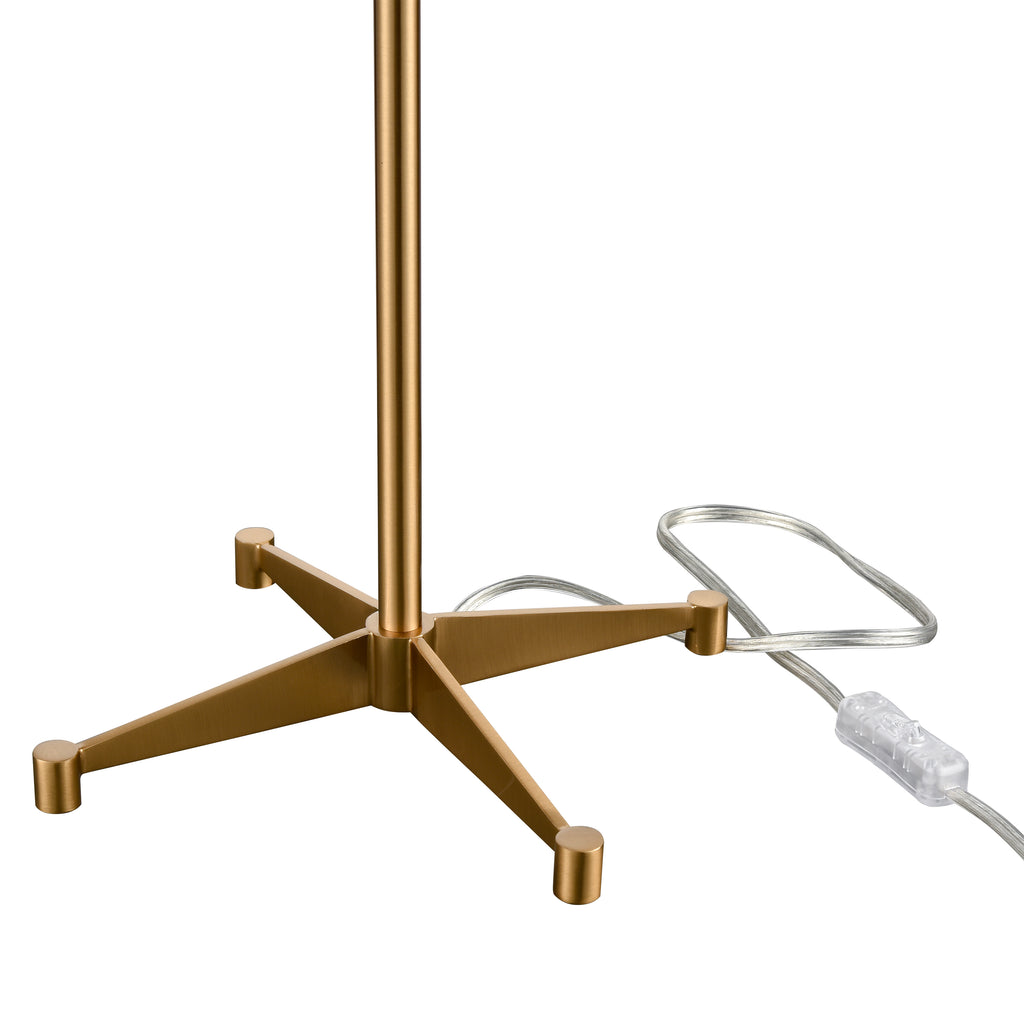 Beaconsfield 32'' High 2-Light Desk Lamp - Aged Brass