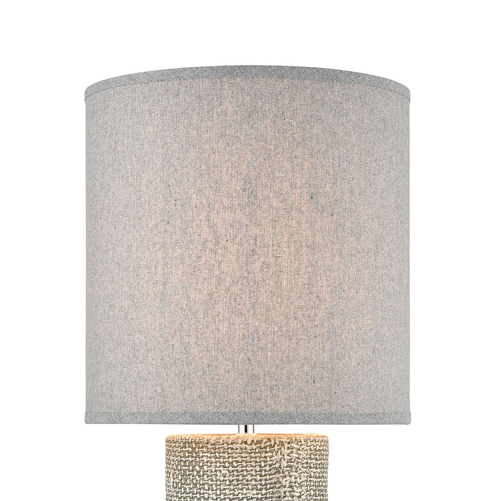 Burra 26'' High 1-Light Table Lamp - Light Gray