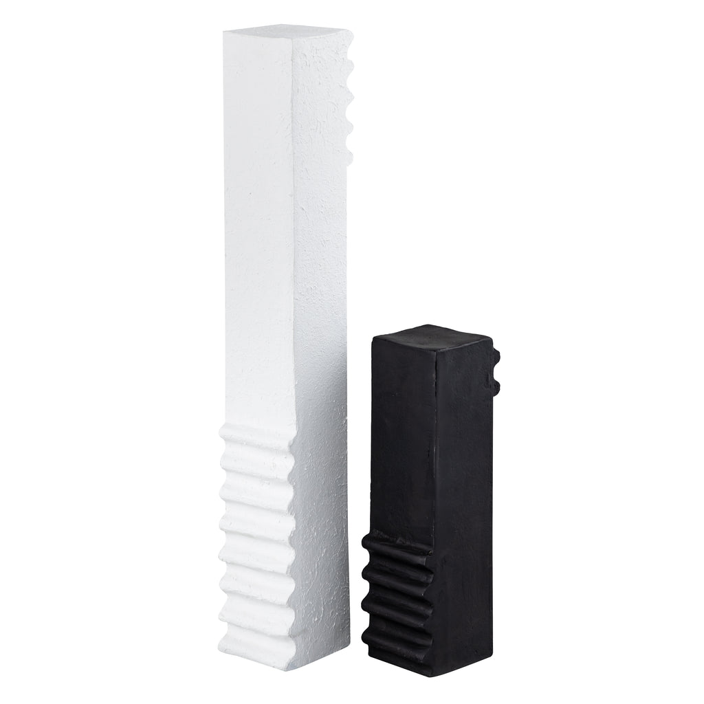 Breaker Sculpture - Small Aged Black