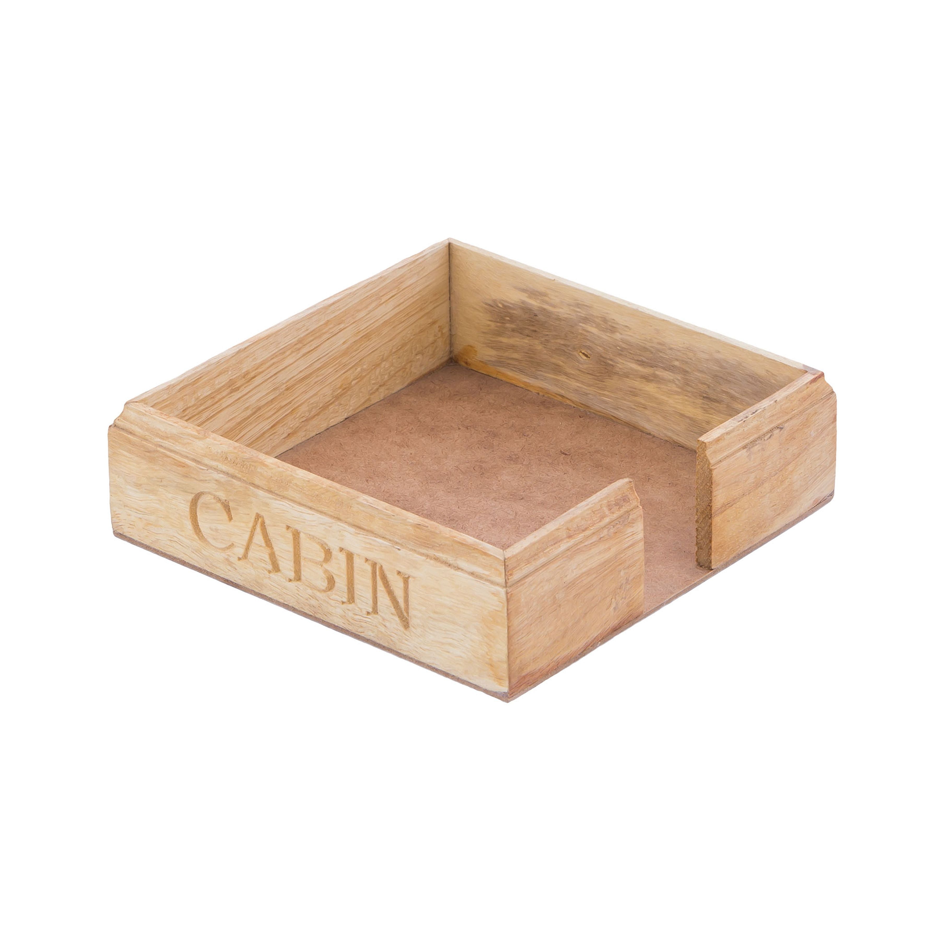 Cabin Napkin Holder - Natural