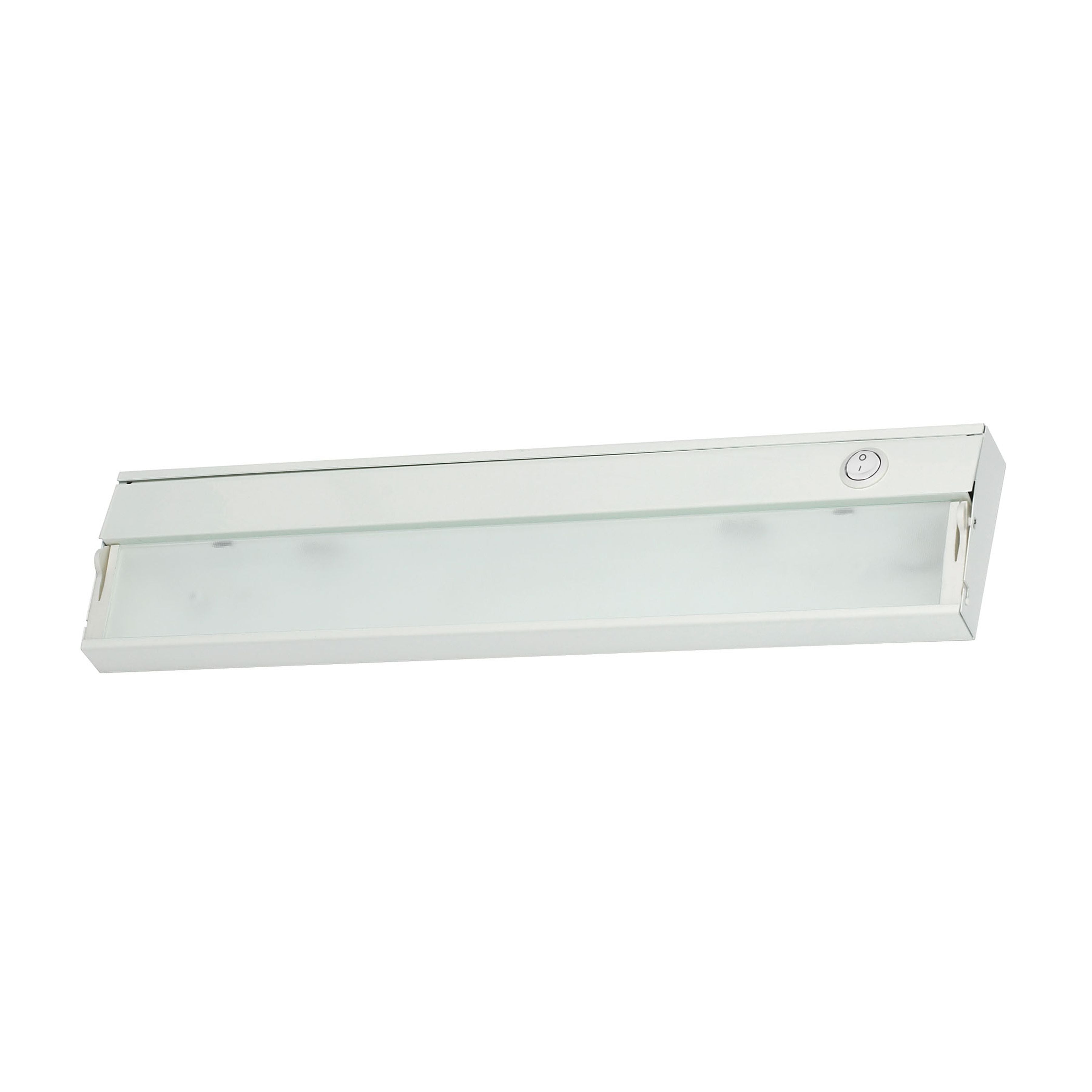 ZeeLite 2-Light Under Cabinet Light - White with Diffused Glass