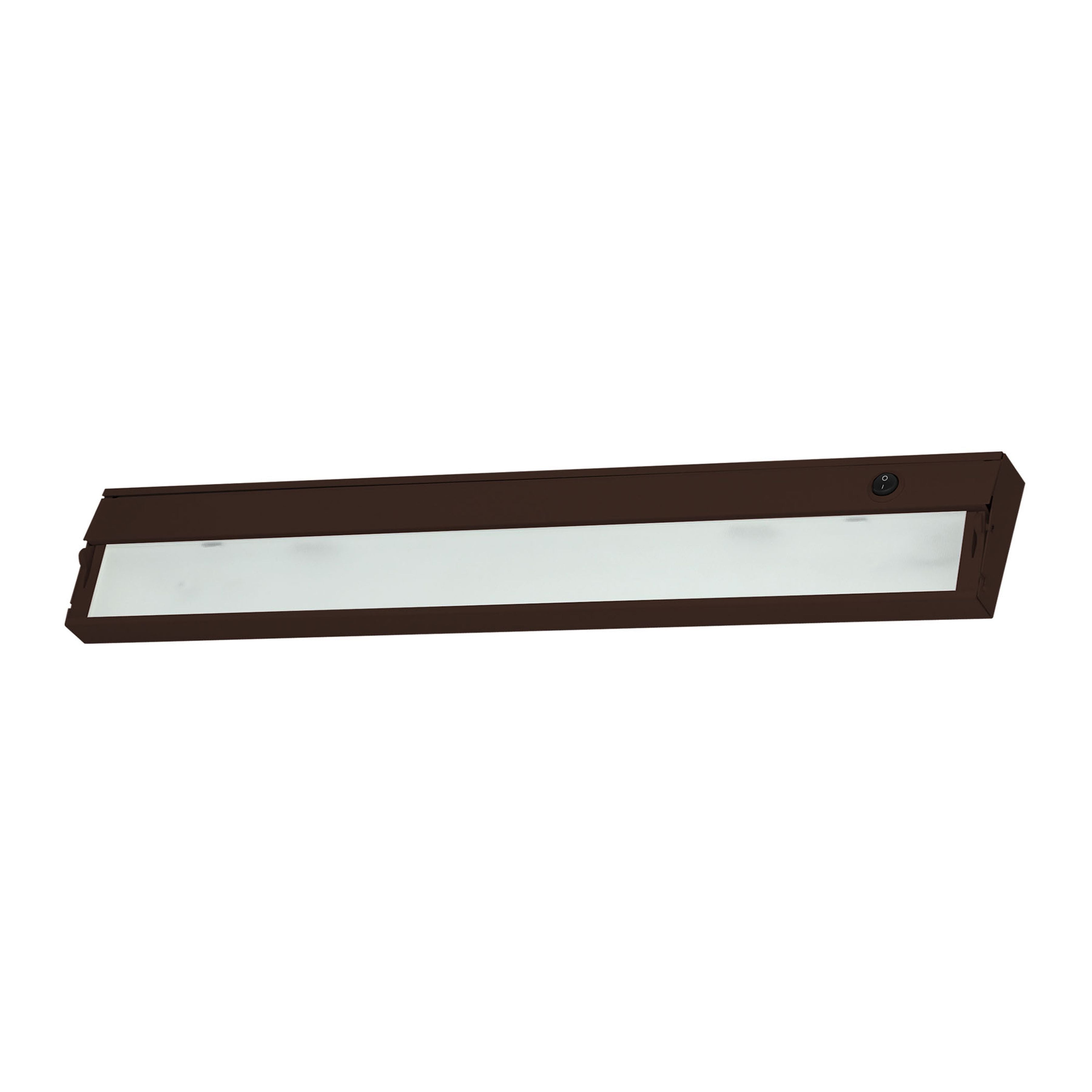 ZeeLite 3-Light Under Cabinet Light - Bronze with Diffused Glass
