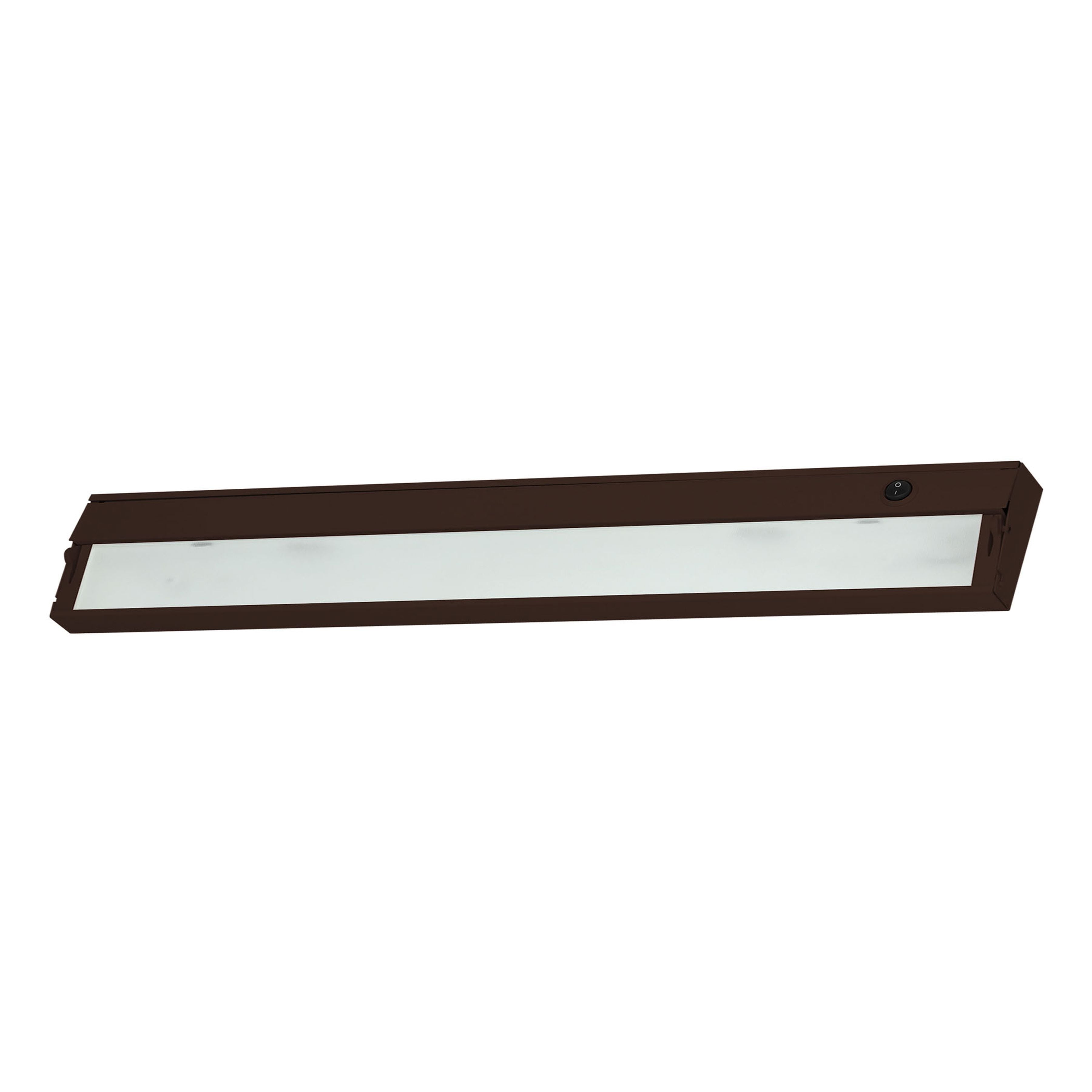 ZeeLite 4-Light Under Cabinet Light - Bronze with Diffused Glass