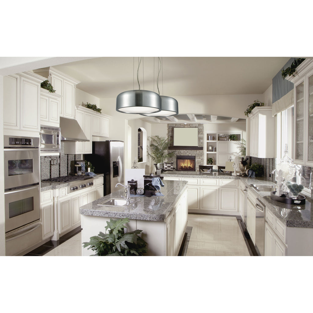 Kore 14'' Wide Integrated LED Pendant - Aluminum