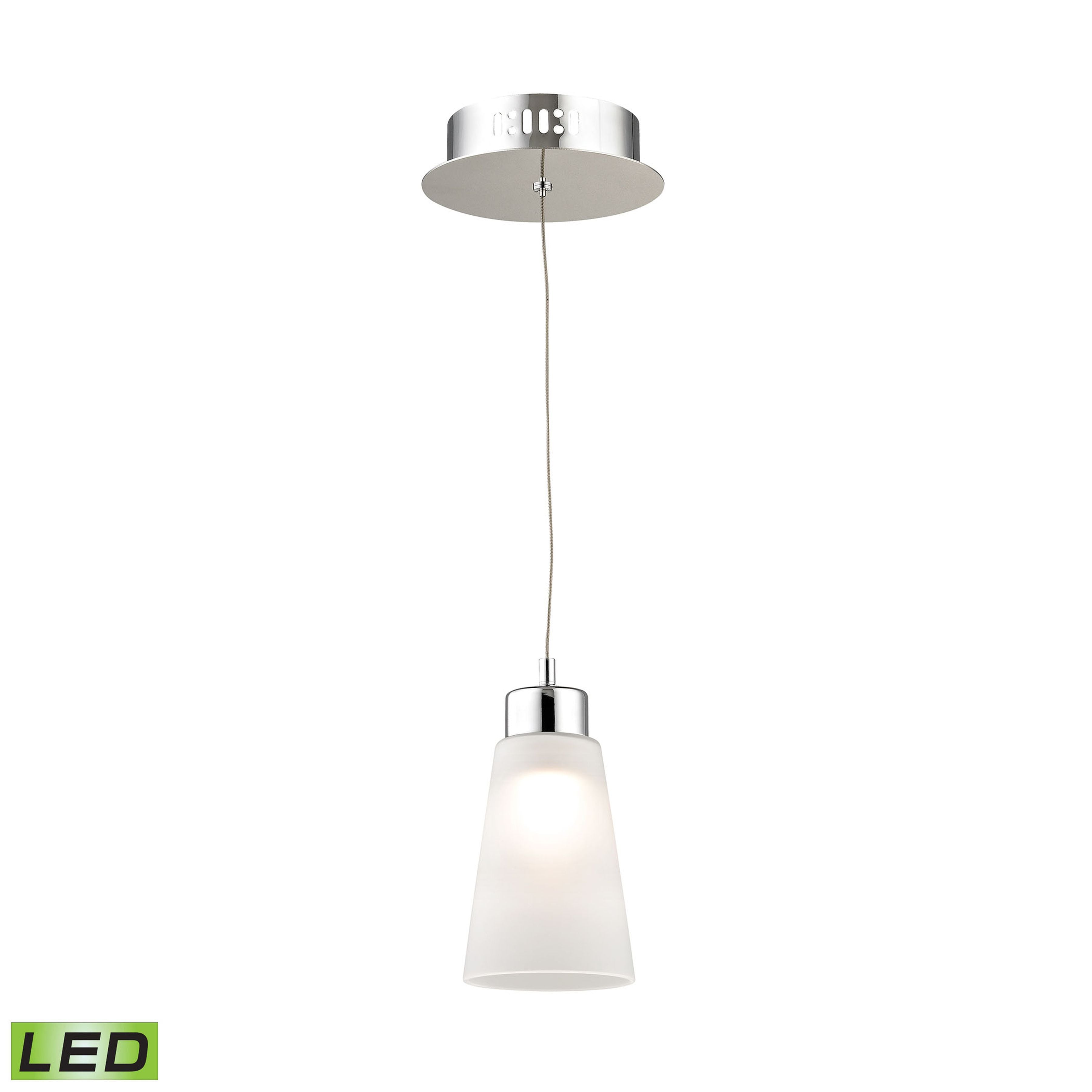 Coppa 5'' Wide 1-Light Mini Pendant - White 1