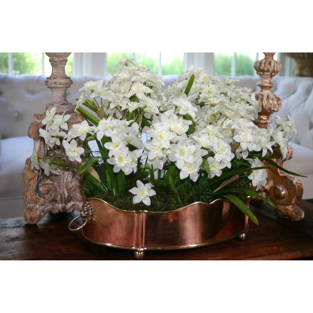 Scalloped Tray - Copper