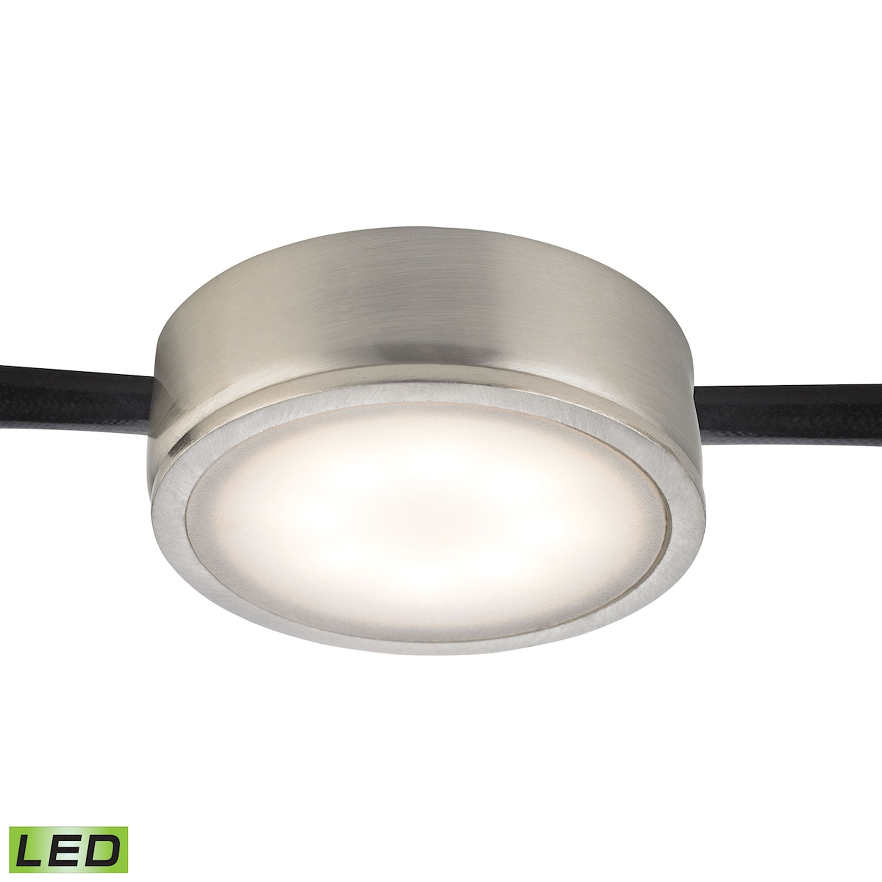 Metal Housing Without Power Cord 2Tail Epistar Chips Box Package - Satin Nickel
