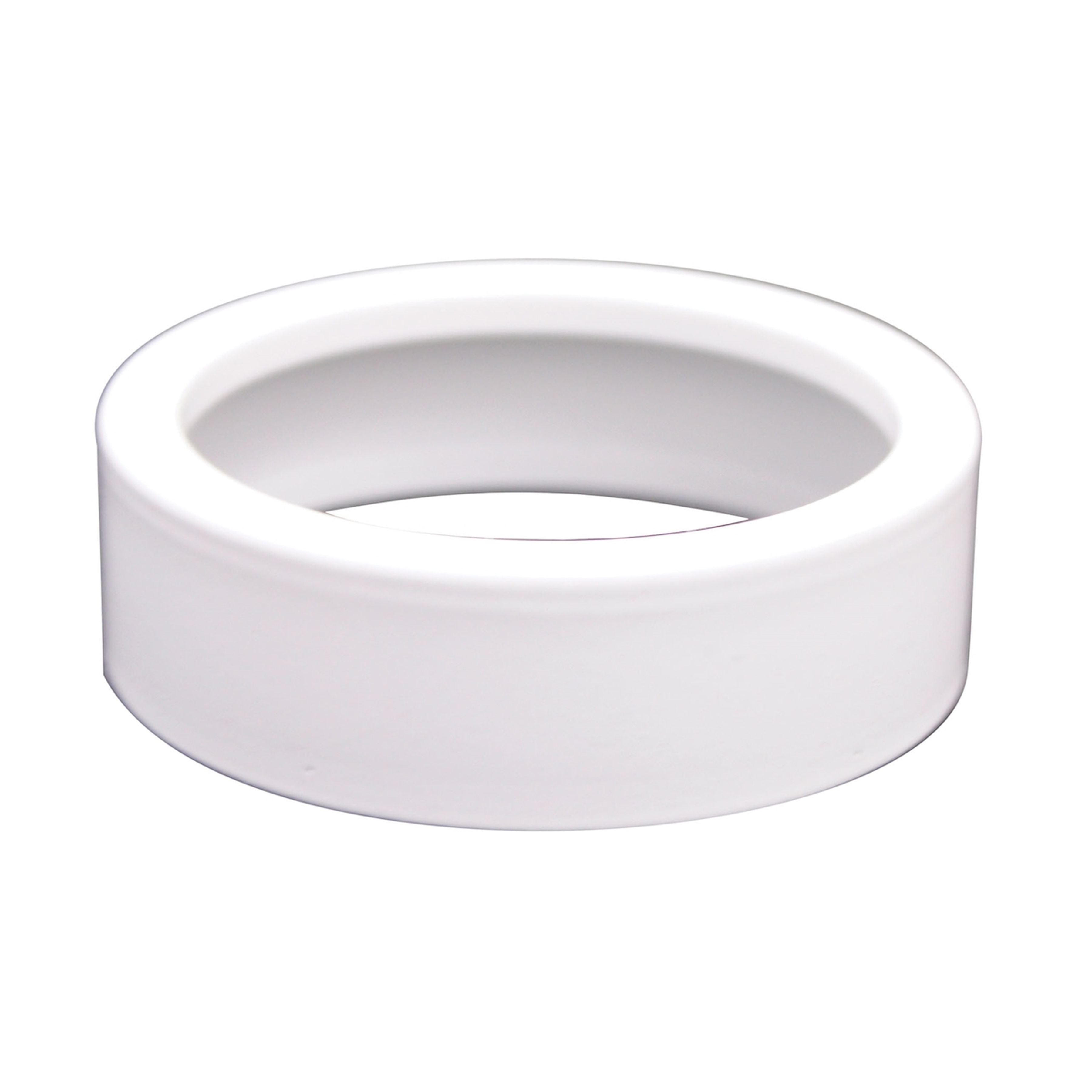 MiniPot Recess or Surface Mount Collars in White