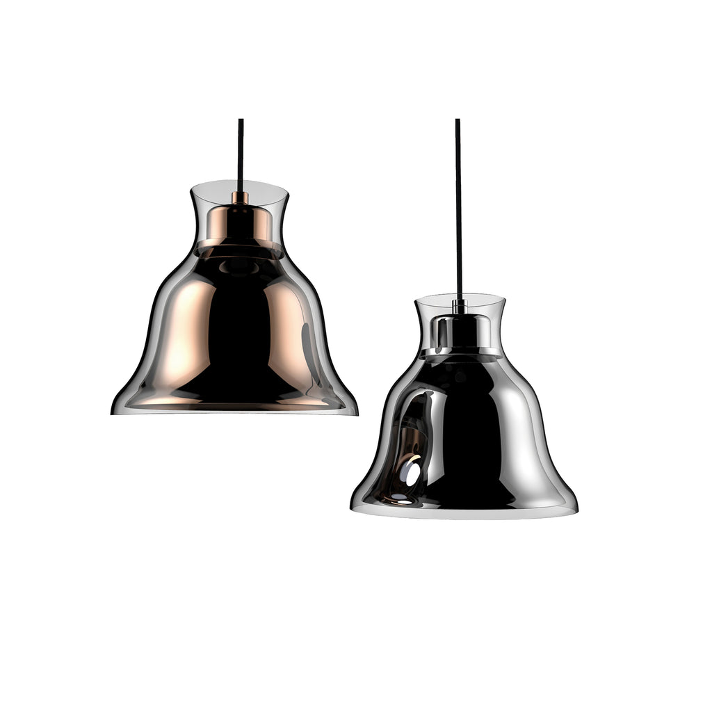 Bolero 8.3'' Wide 1-Light Mini Pendant - Chrome