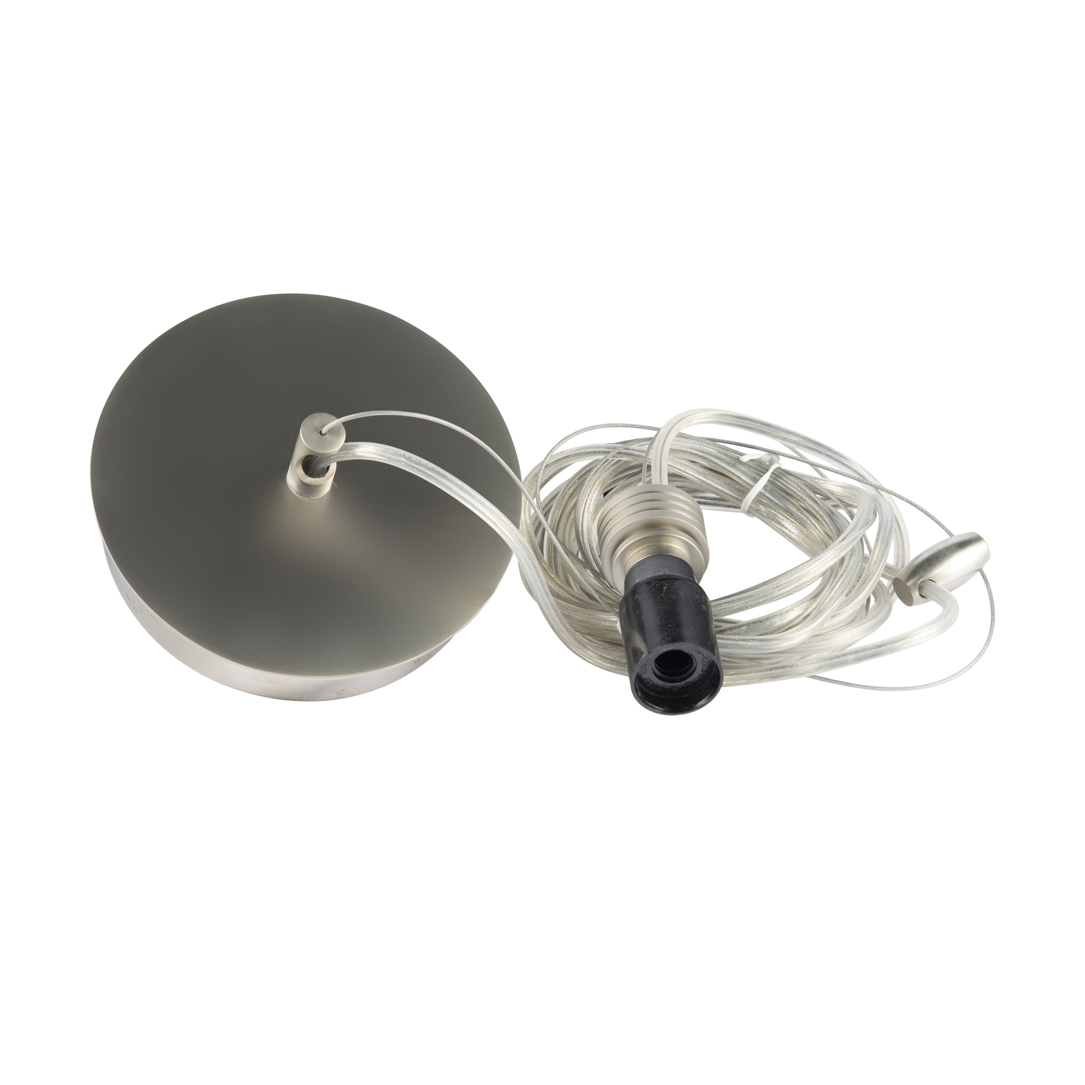 Pendant Cable and Canopy - Stainless Steel