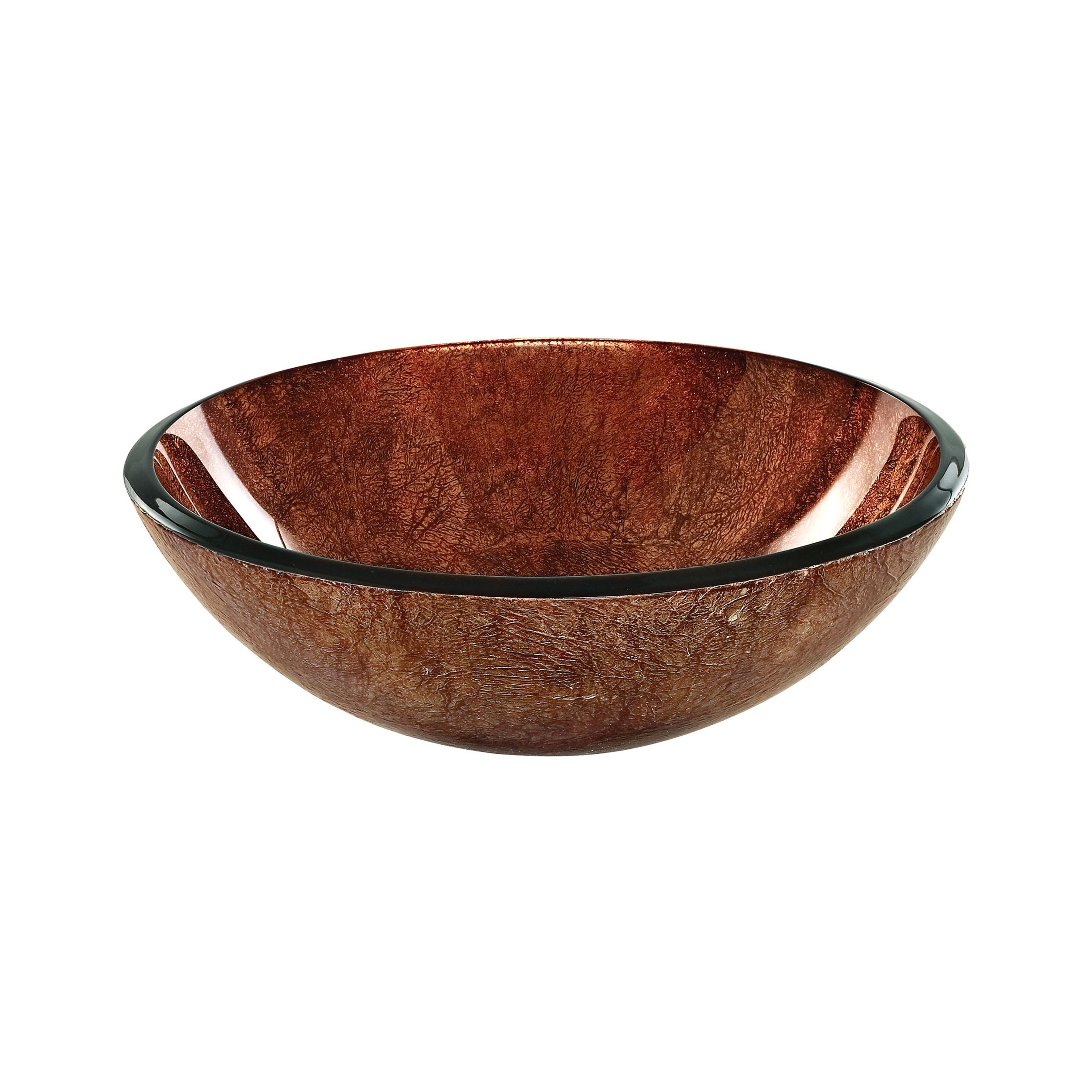 Reflex Sink - Round 16.5'' Burned Copper