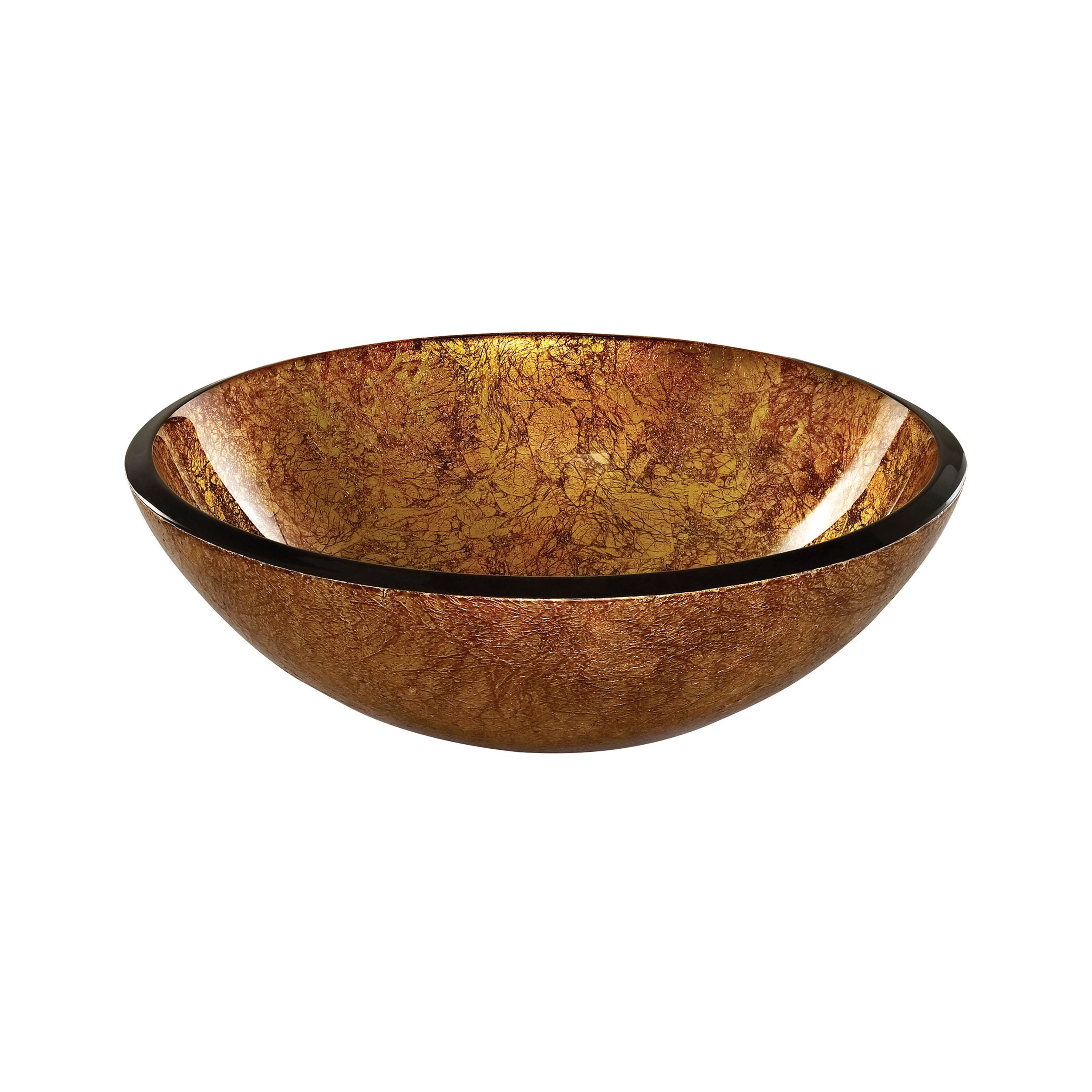 Reflex Sink - Round 16.5'' Amber