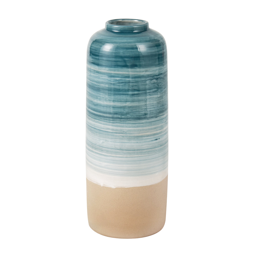 Roe Bay Vase - Small Blue