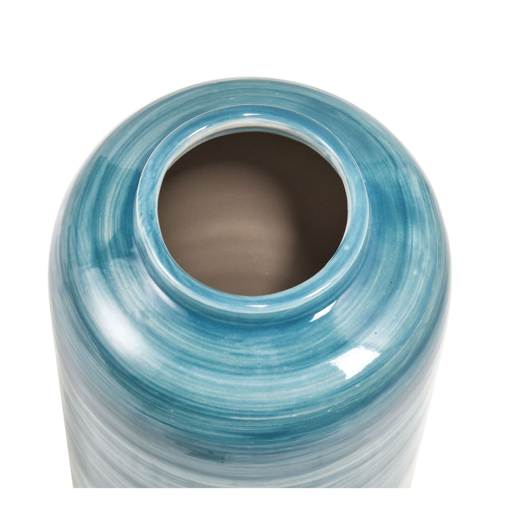 Roe Bay Vase - Small Blue