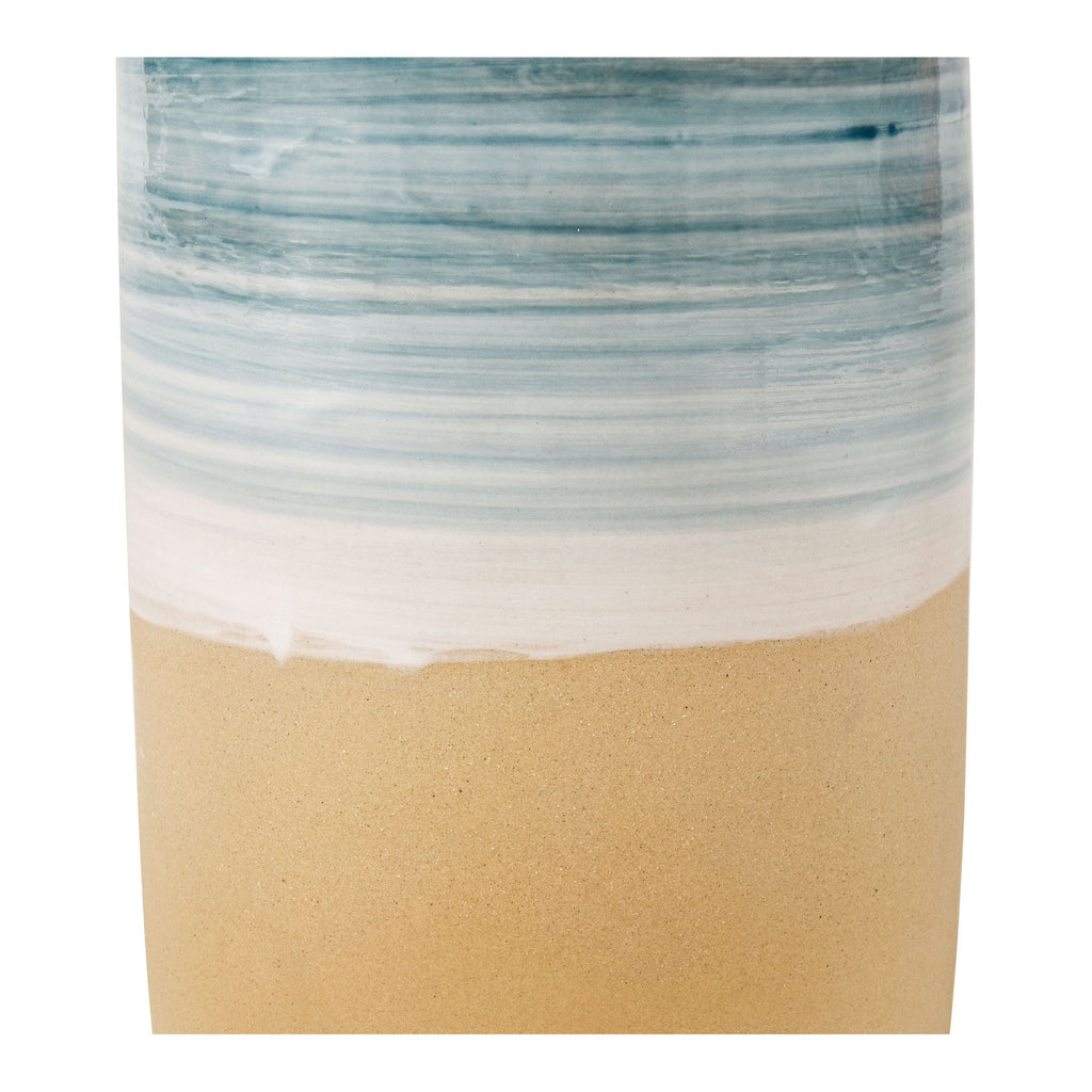 Roe Bay Vase - Small Blue