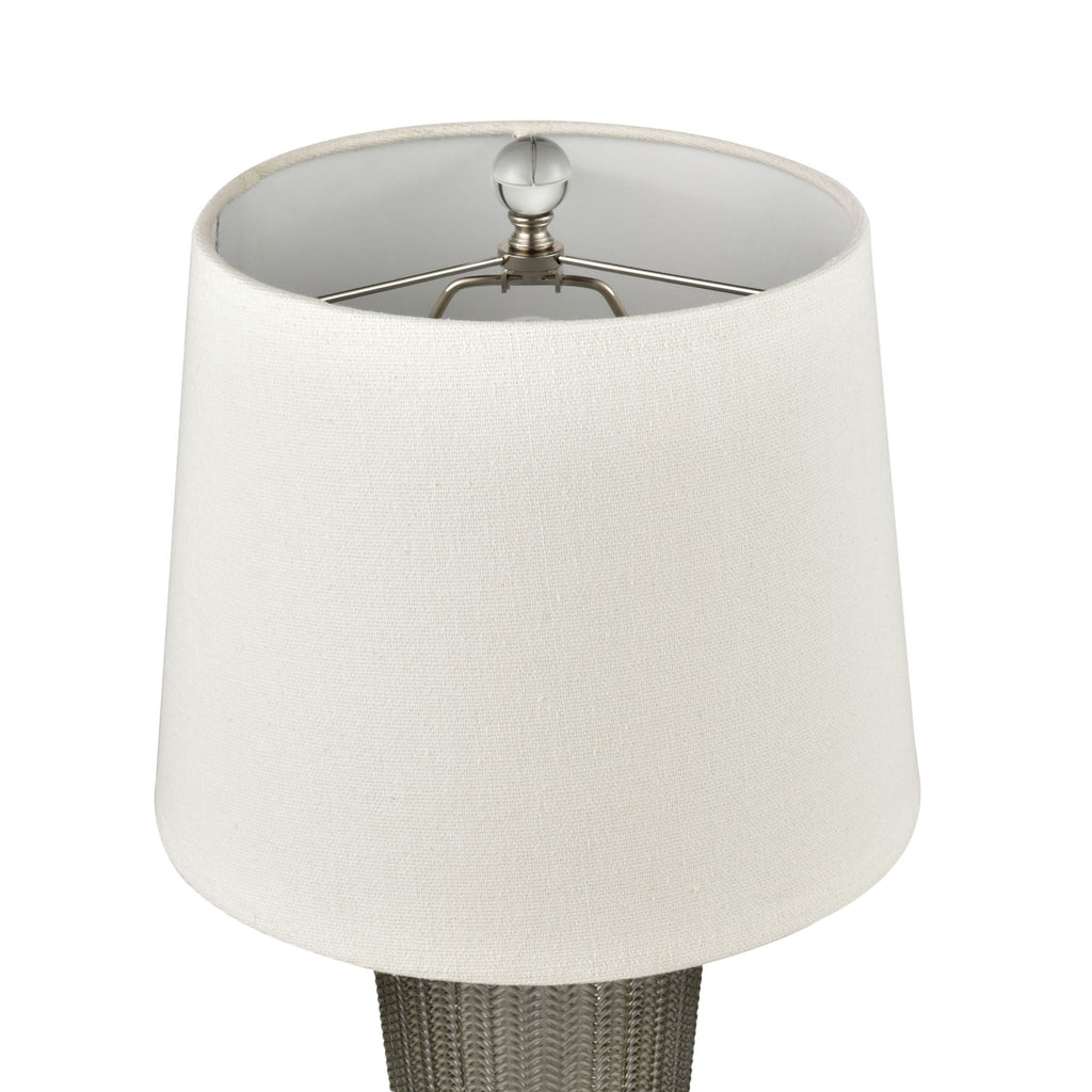 Prosper 21'' High 1-Light Table Lamp - Gray Smoke