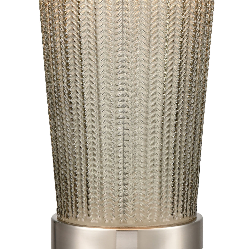 Prosper 21'' High 1-Light Table Lamp - Gray Smoke