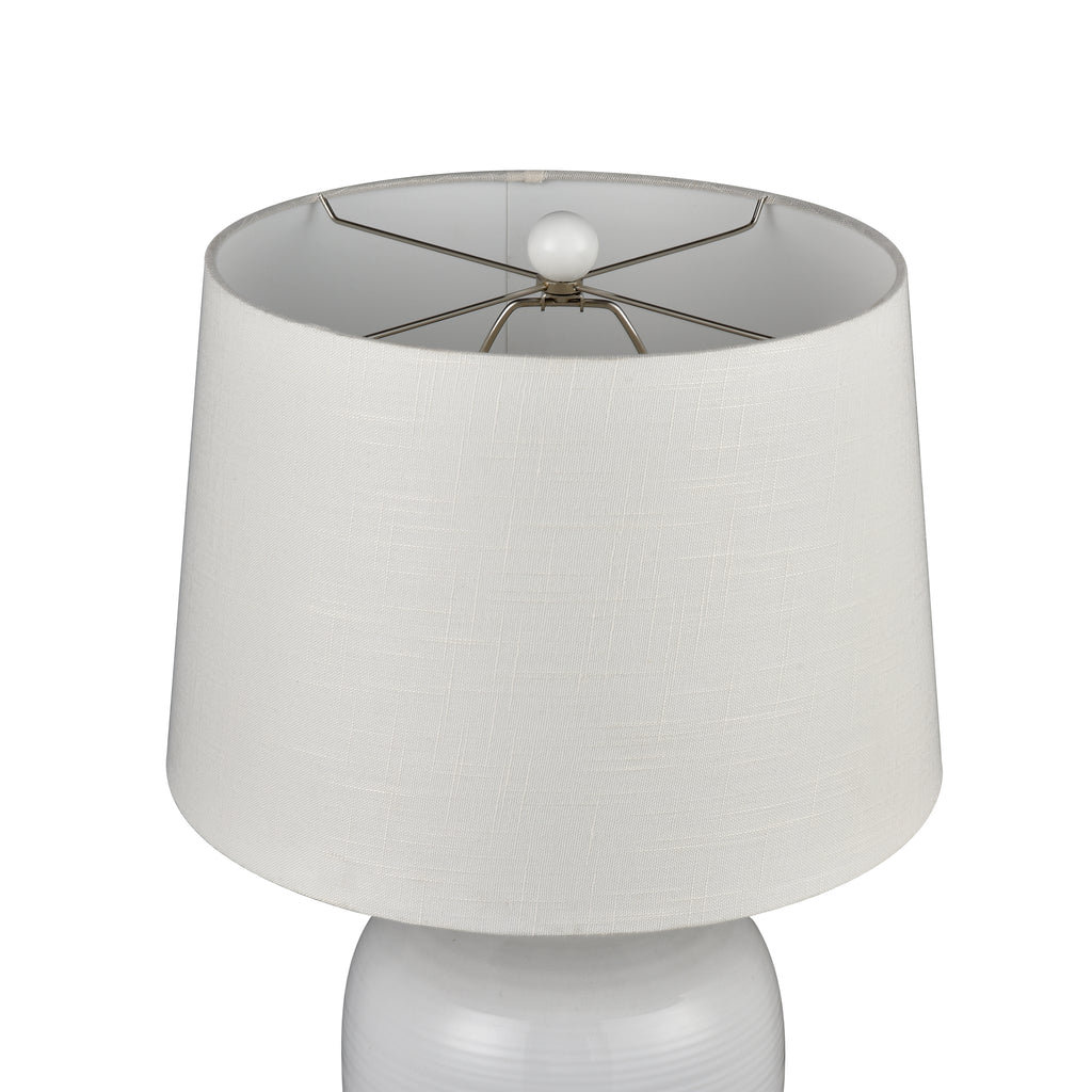 Peli 28'' High 1-Light Table Lamp - White