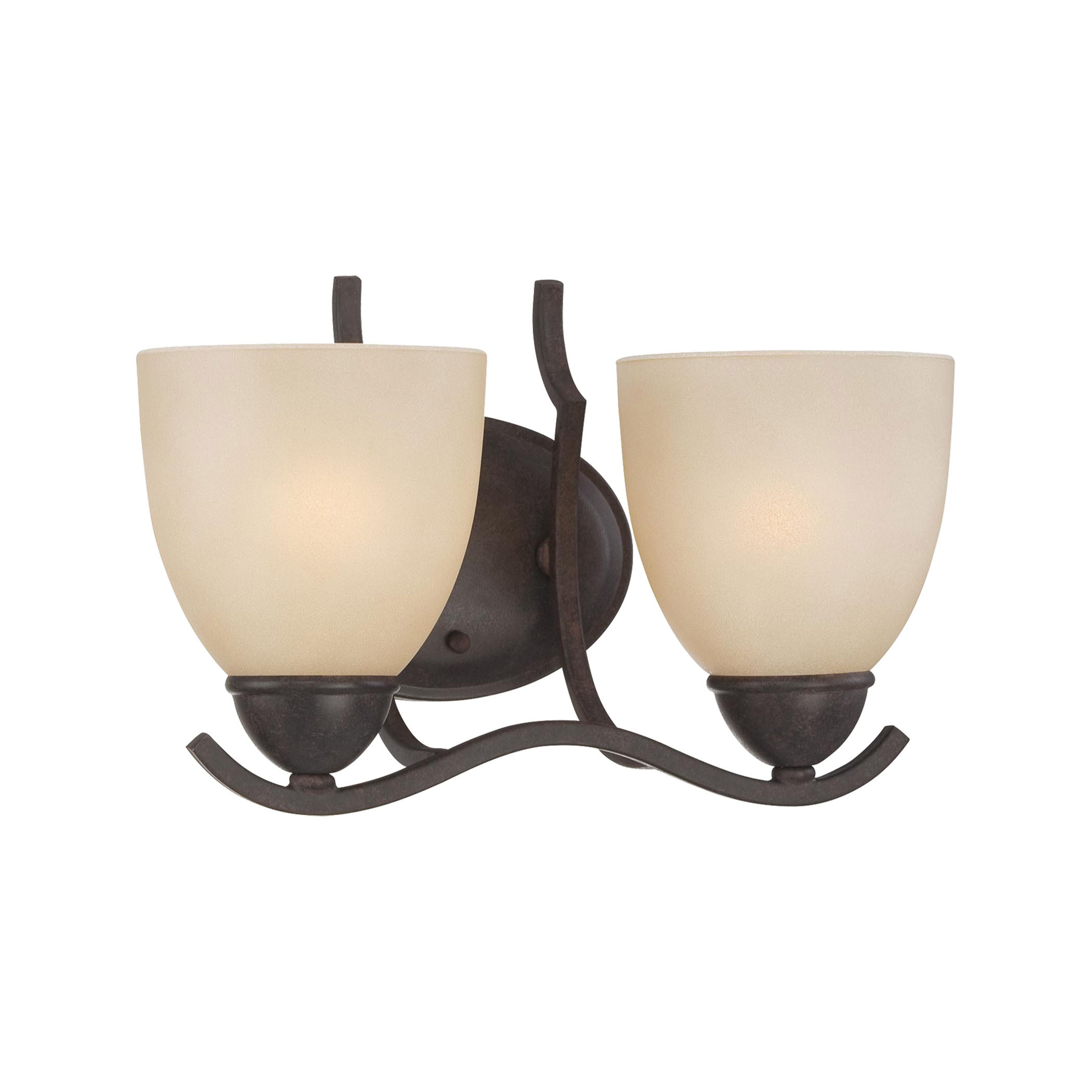 Triton 12'' Wide 2-Light Vanity Light - Sable Bronze