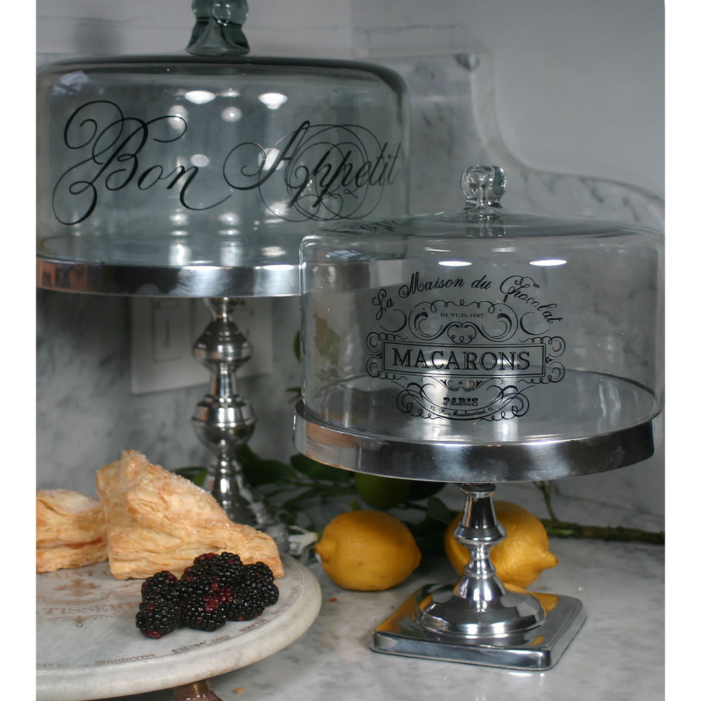 ALUM. CATERING STAND W/ CLOCHE TALL - STAND