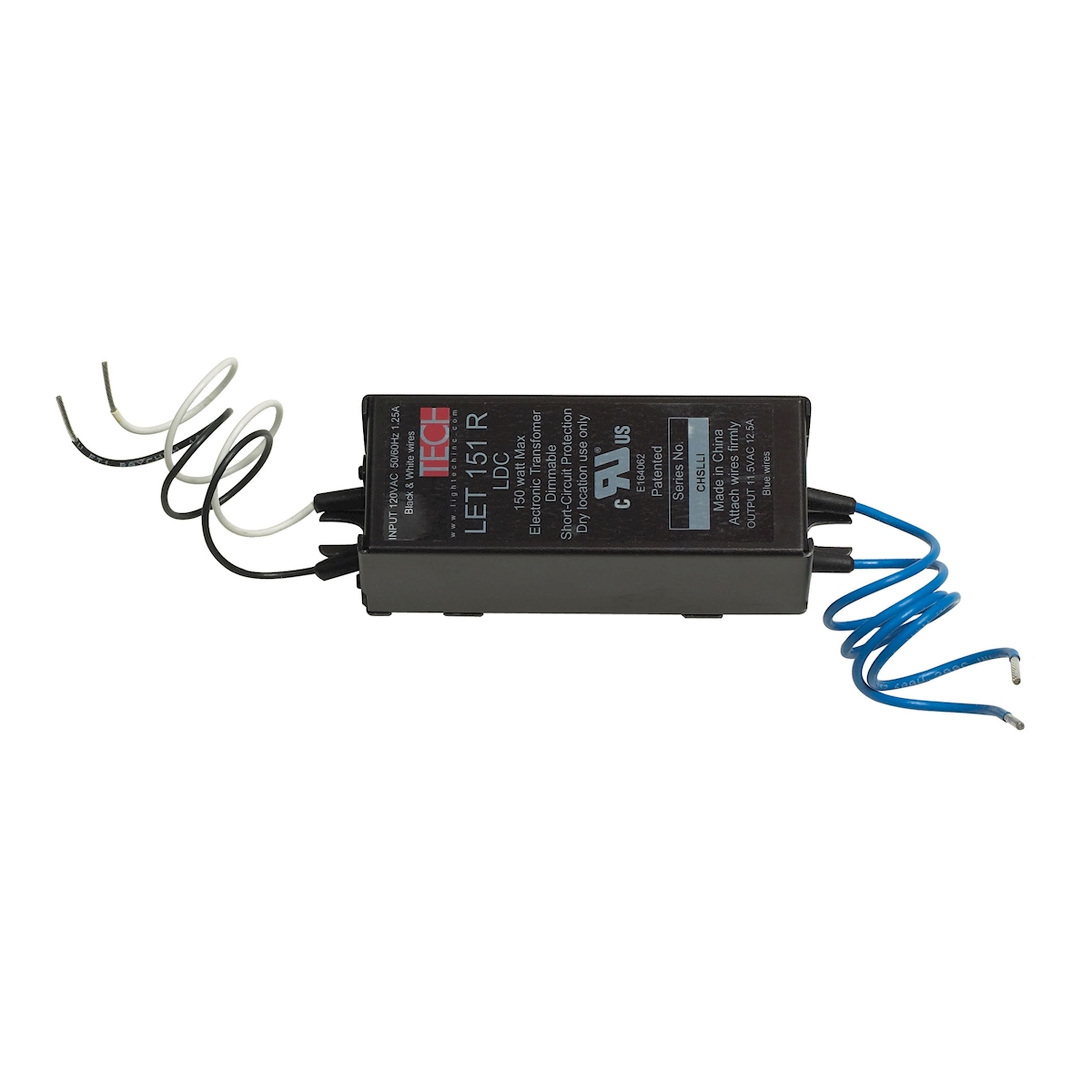 Transformer - 150VA-120/12V Solid State.