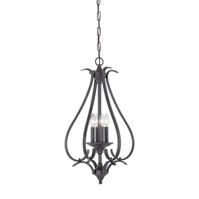 Prestige 17'' Wide 4-Light Pendant - Sable Bronze