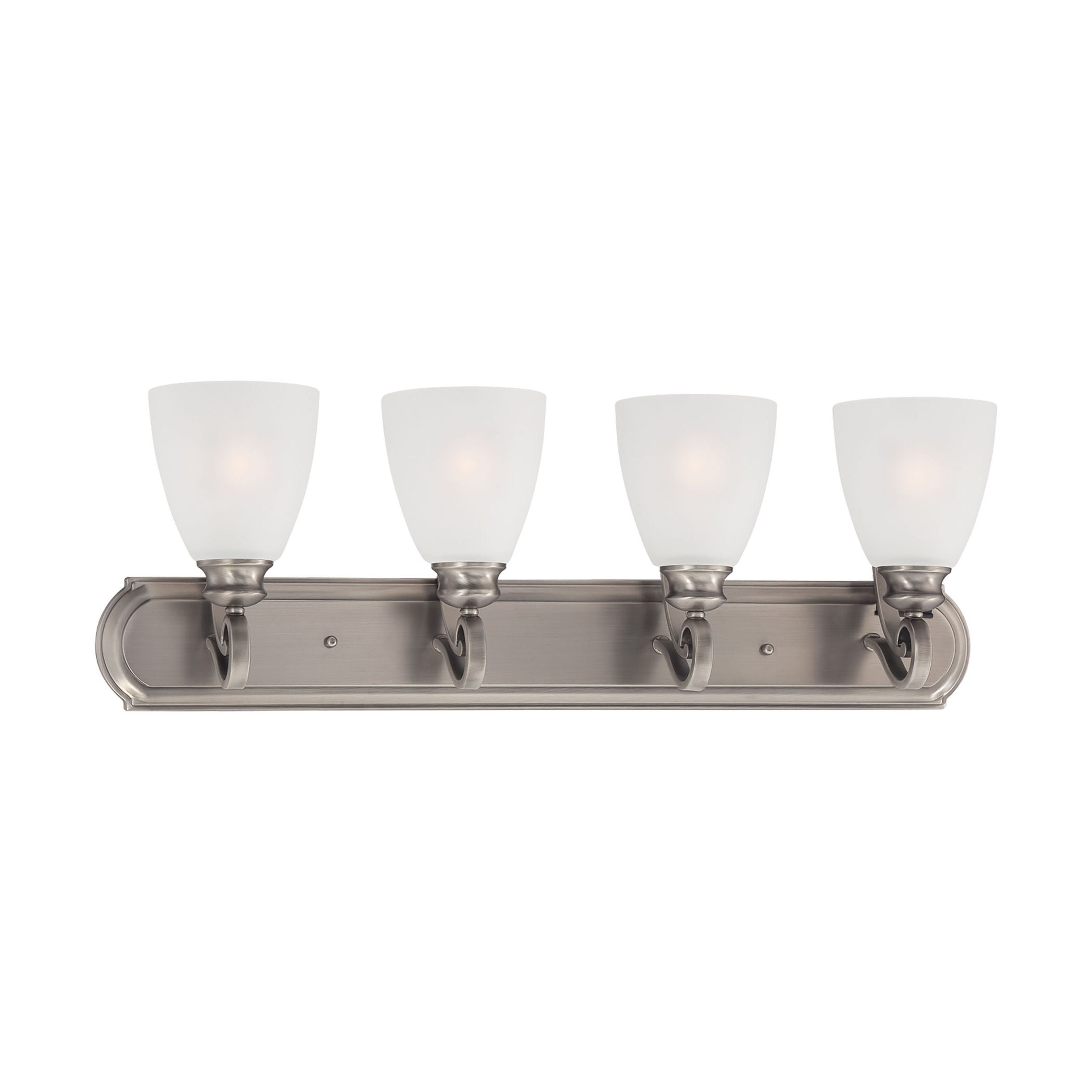 Haven 14.25'' High 4-Light Wall Lamp - Satin Pewter