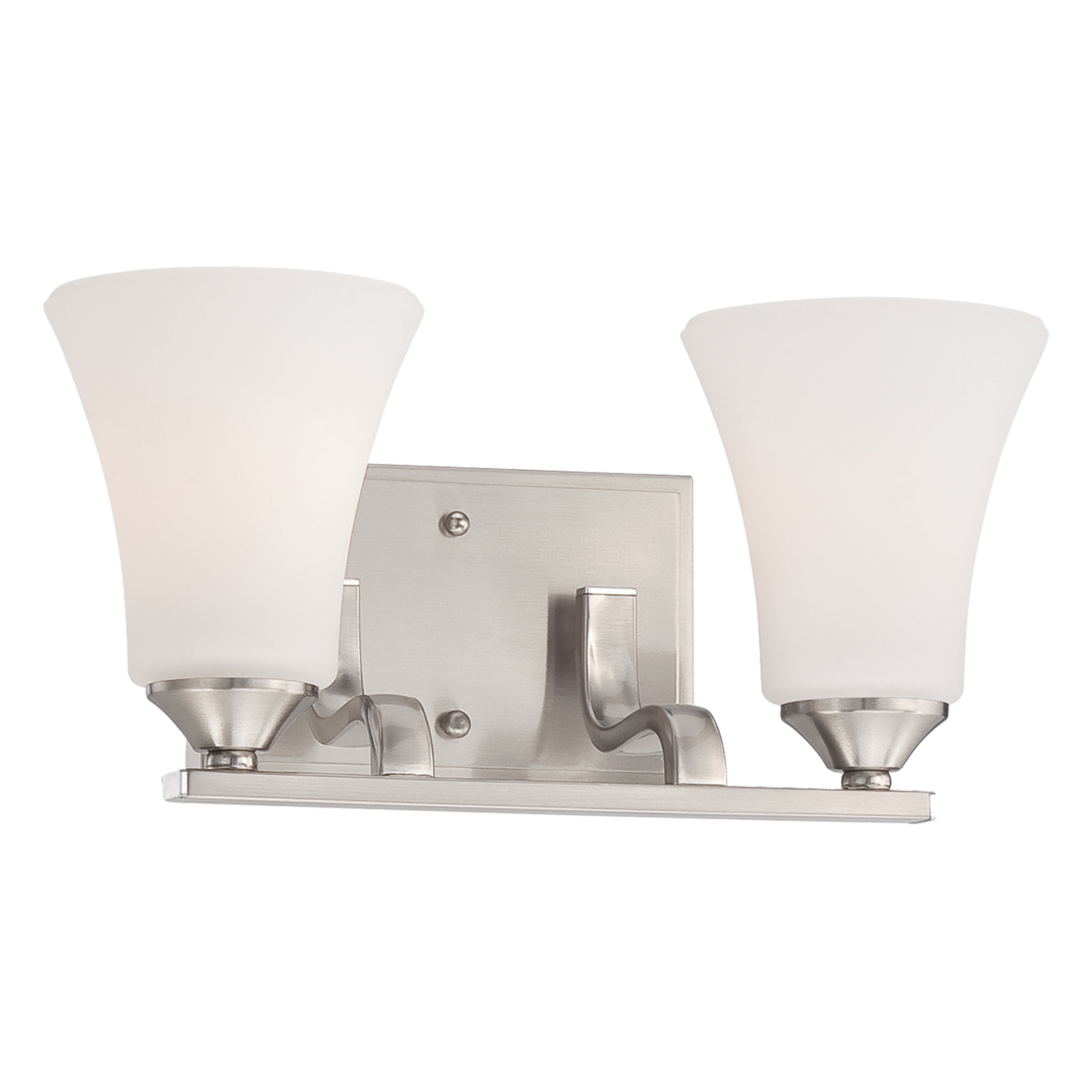 Treme 17'' Wide 2-Light Vanity Light - Brushed Nickel
