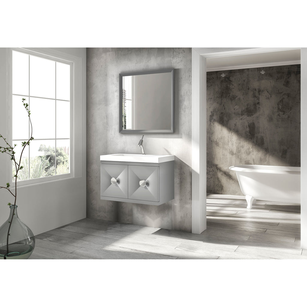 Aras Vanity - 31.5'' Gray