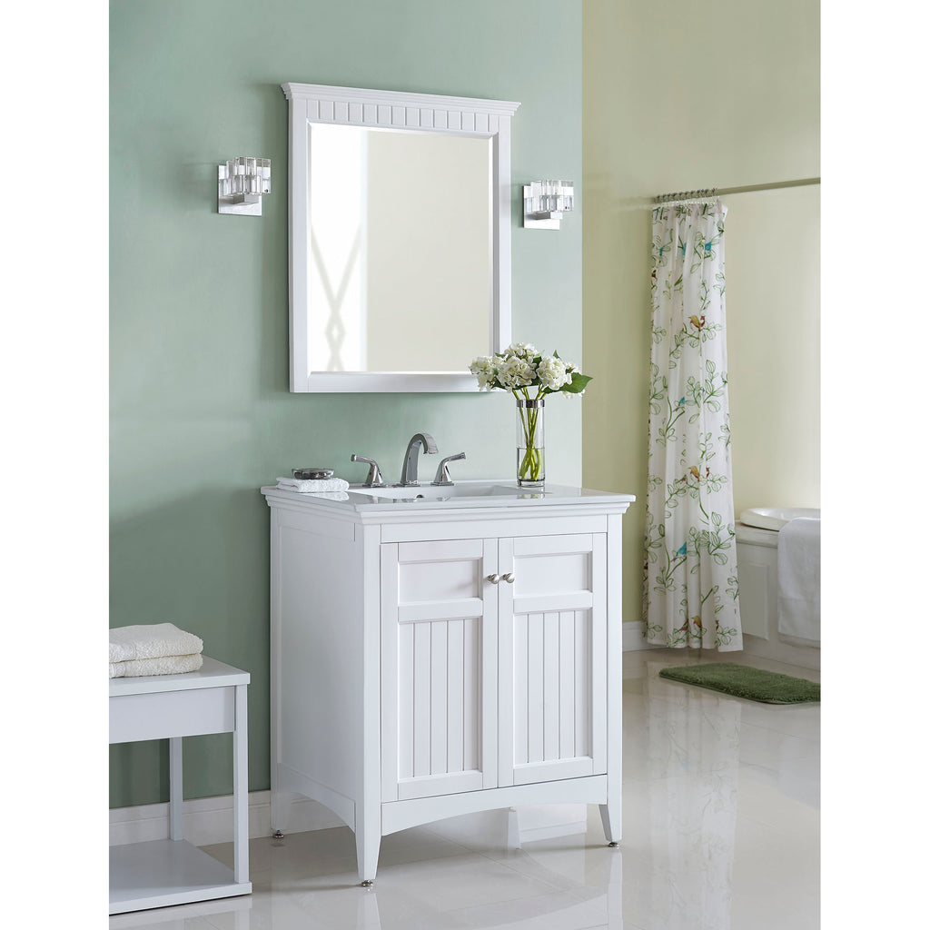 Danube Vanity - 30'' White