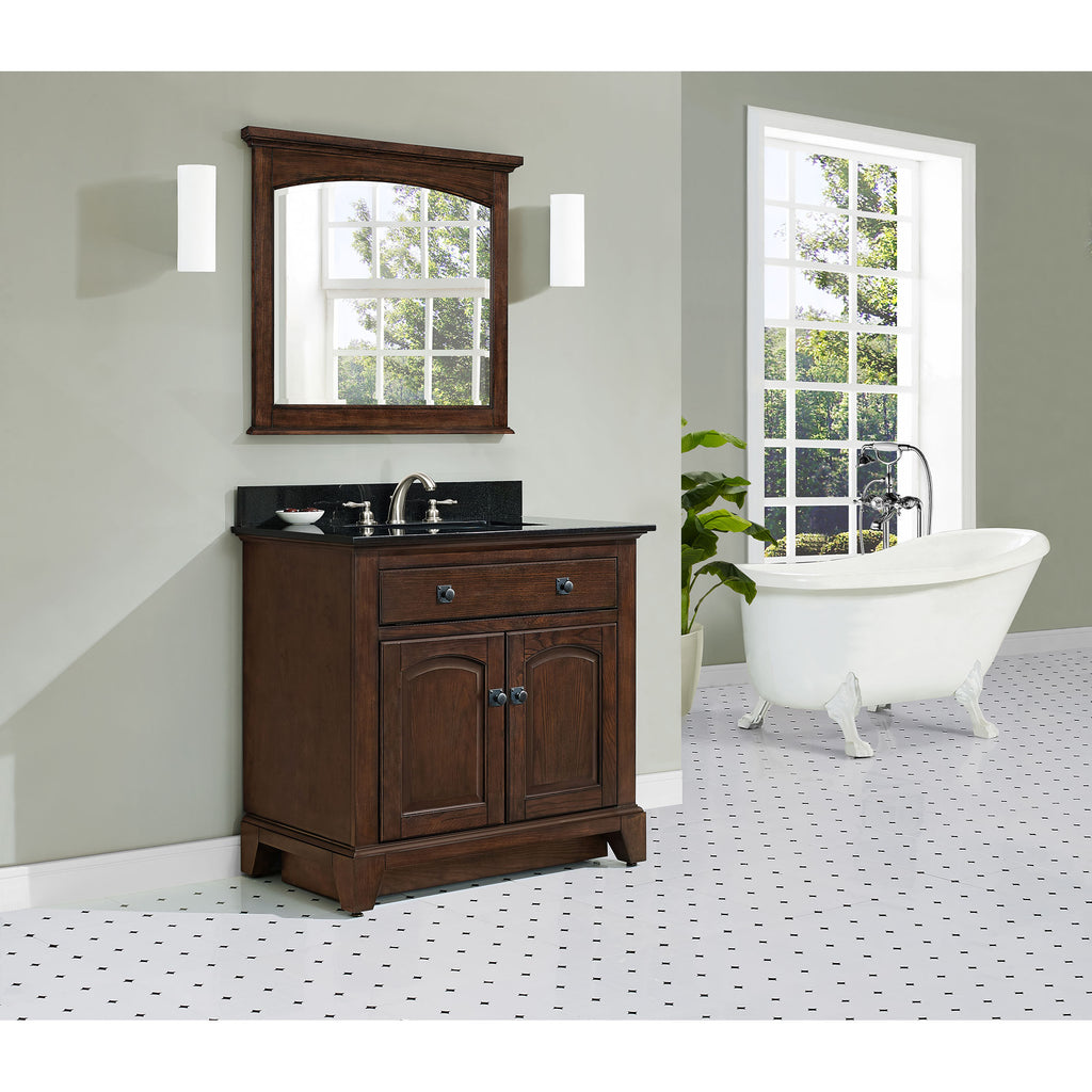 James Vanity - 36'' Brown