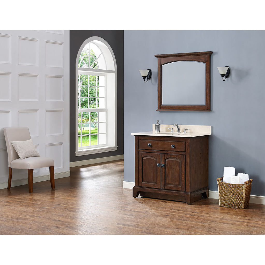 James Vanity - 36'' Brown
