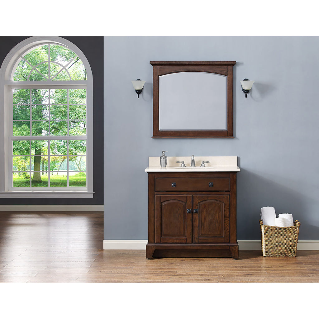 James Vanity - 36'' Brown