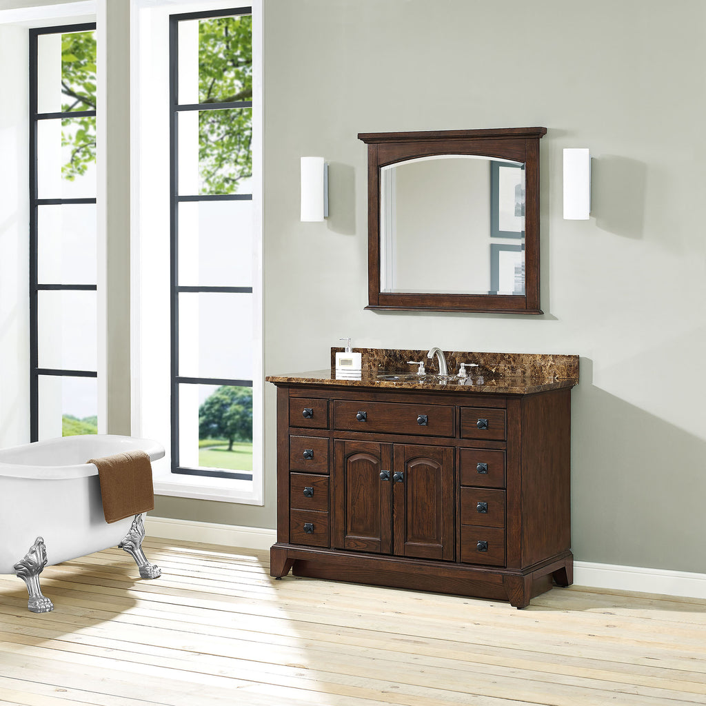 James Vanity - 48'' Brown