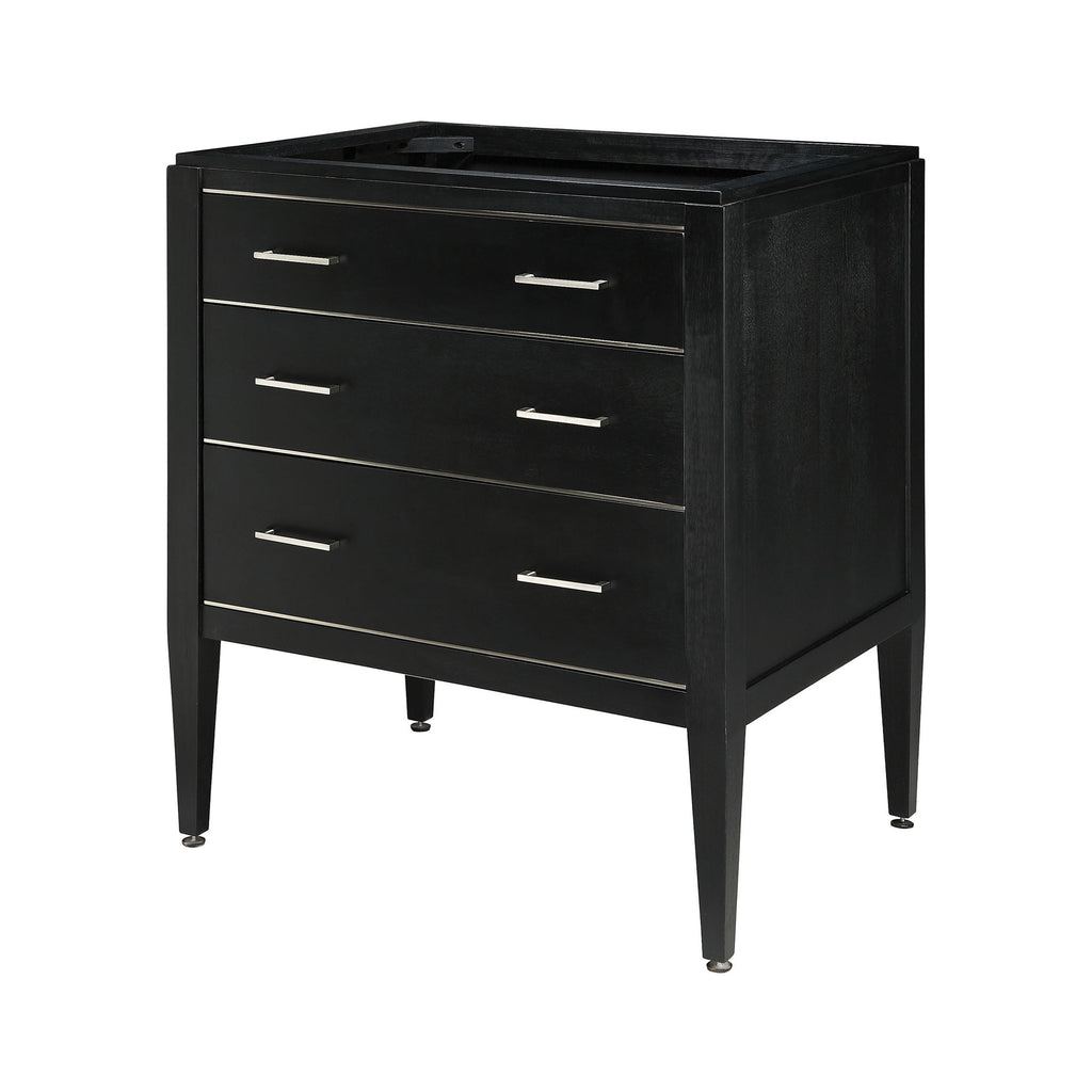 Manhattan Vanity - 30'' Black