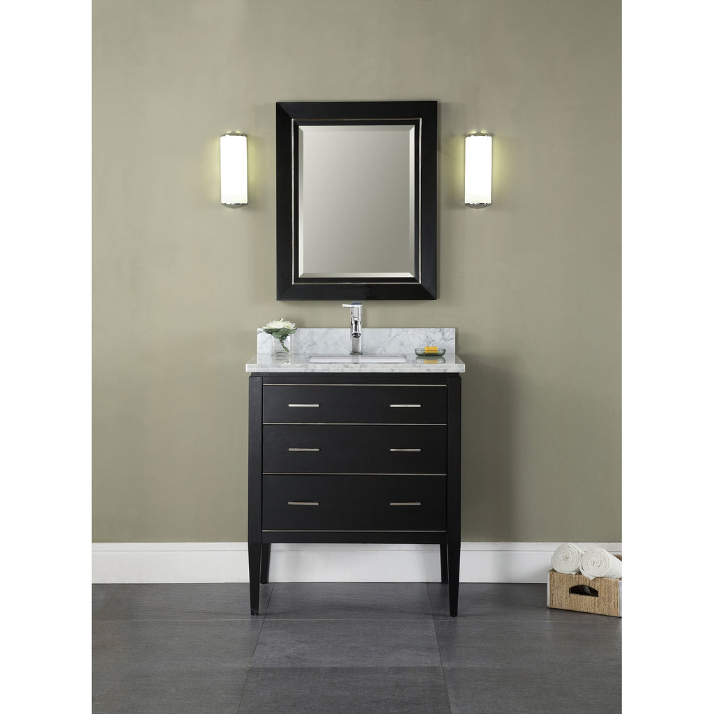 Manhattan Vanity - 30'' Black
