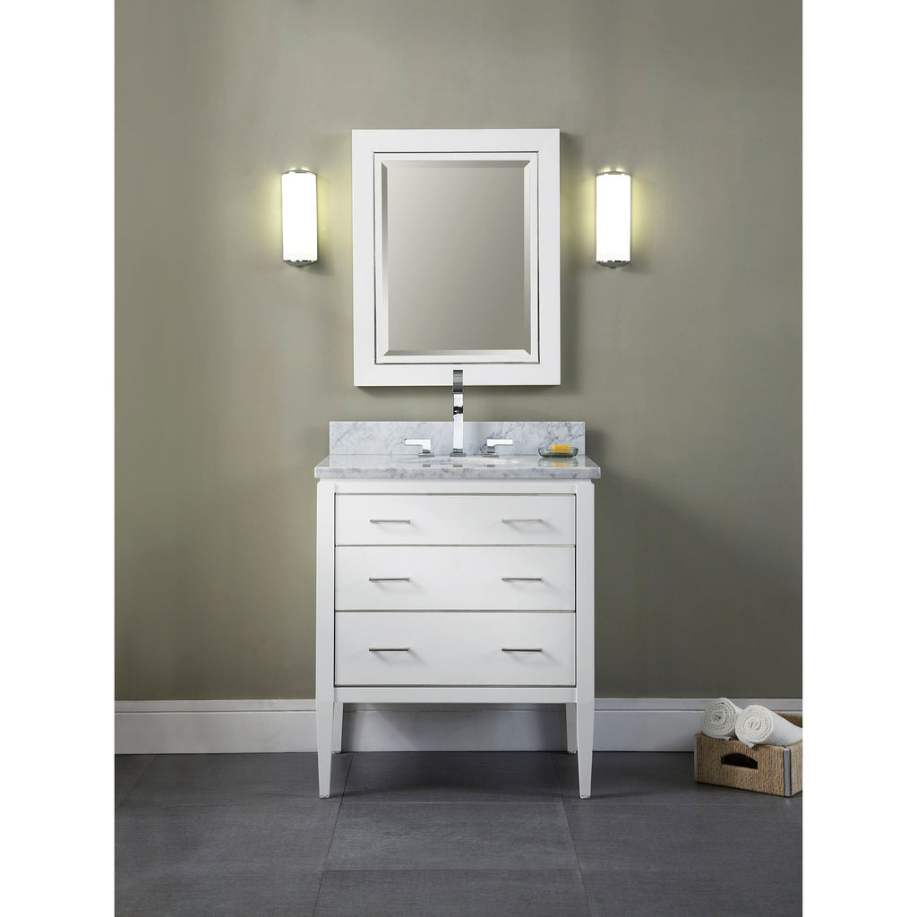 Manhattan Vanity - 30'' White