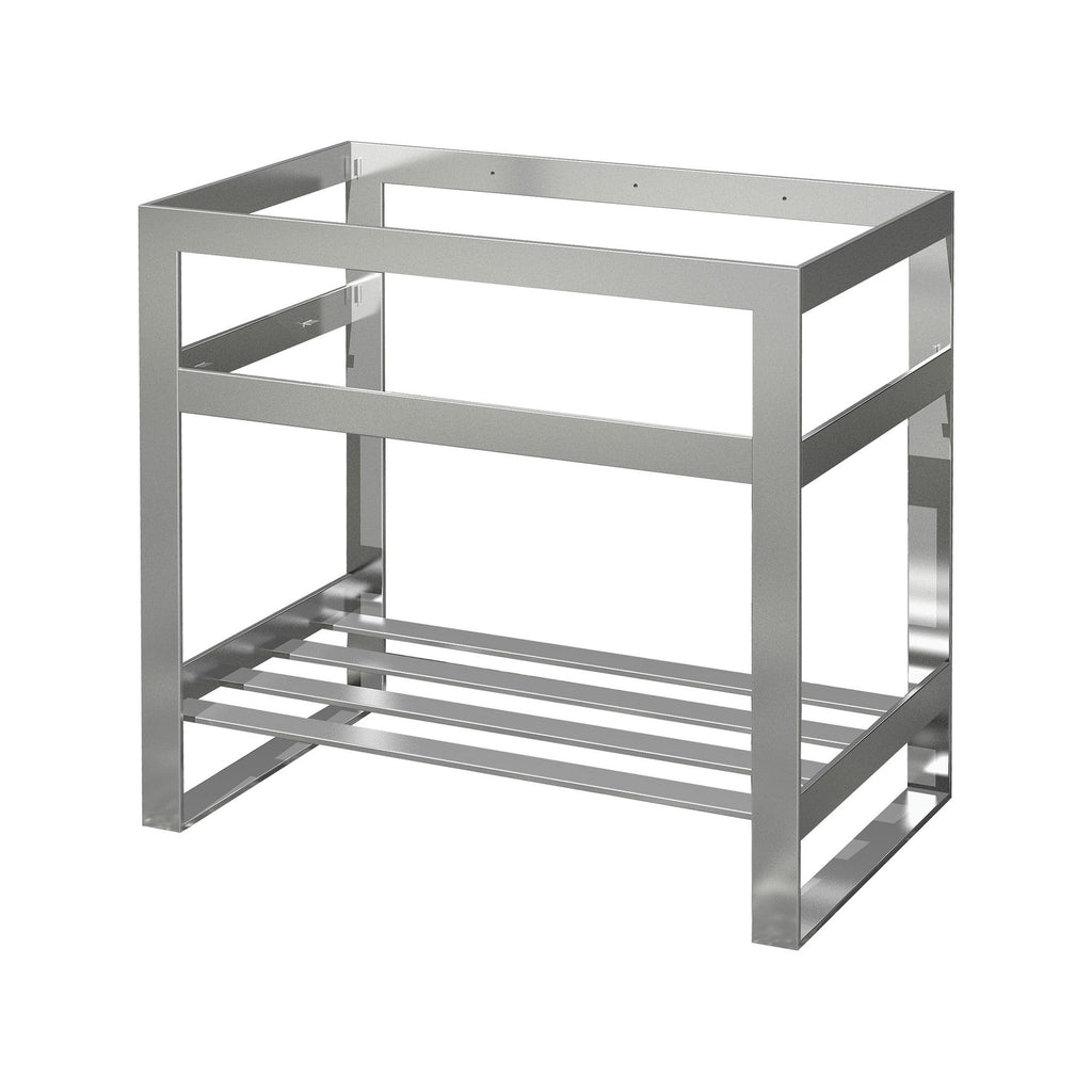 Platte Vanity - 36'' Brushed Steel