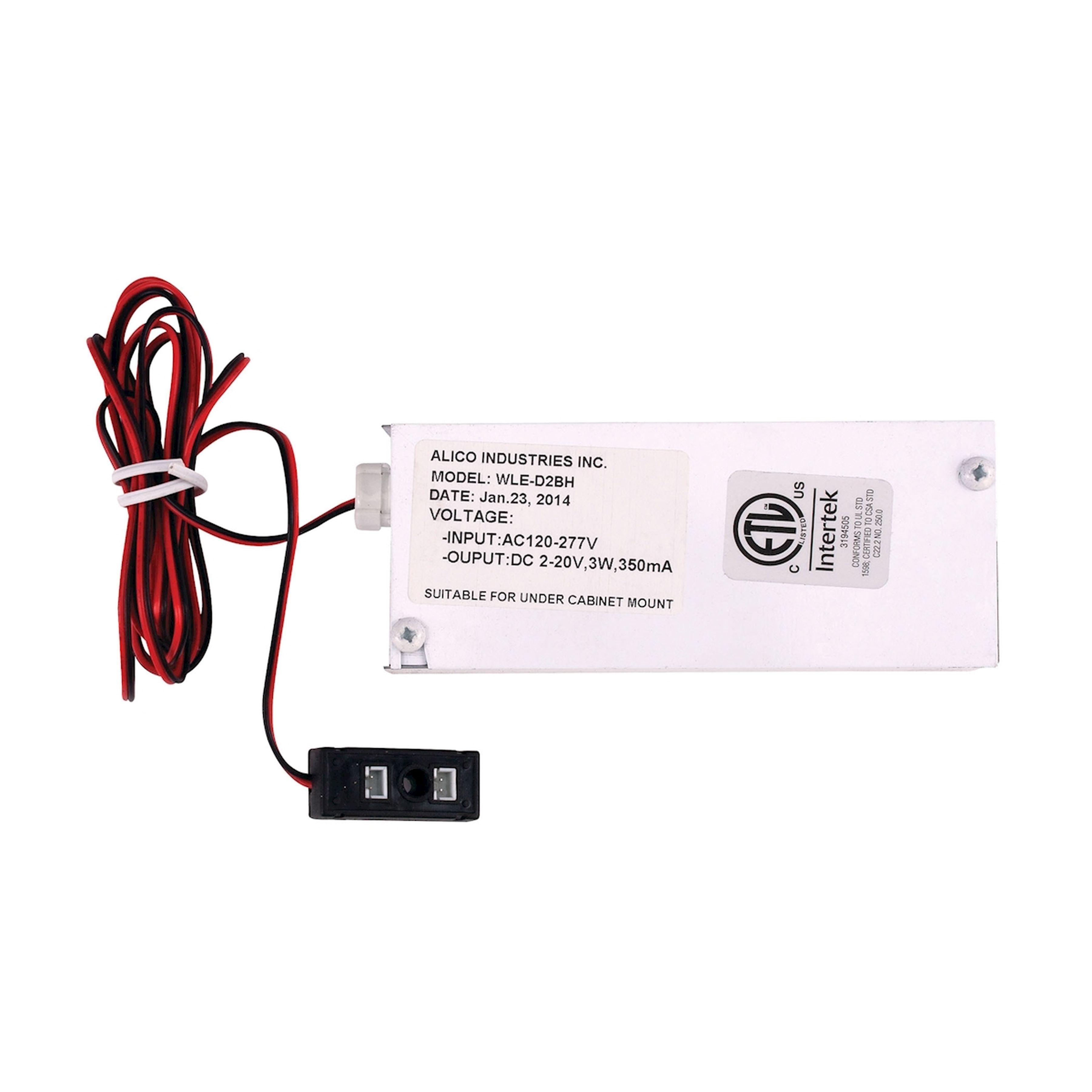 Driver Box and Harness Adapter - 4W 350mA LED Class II Electronic