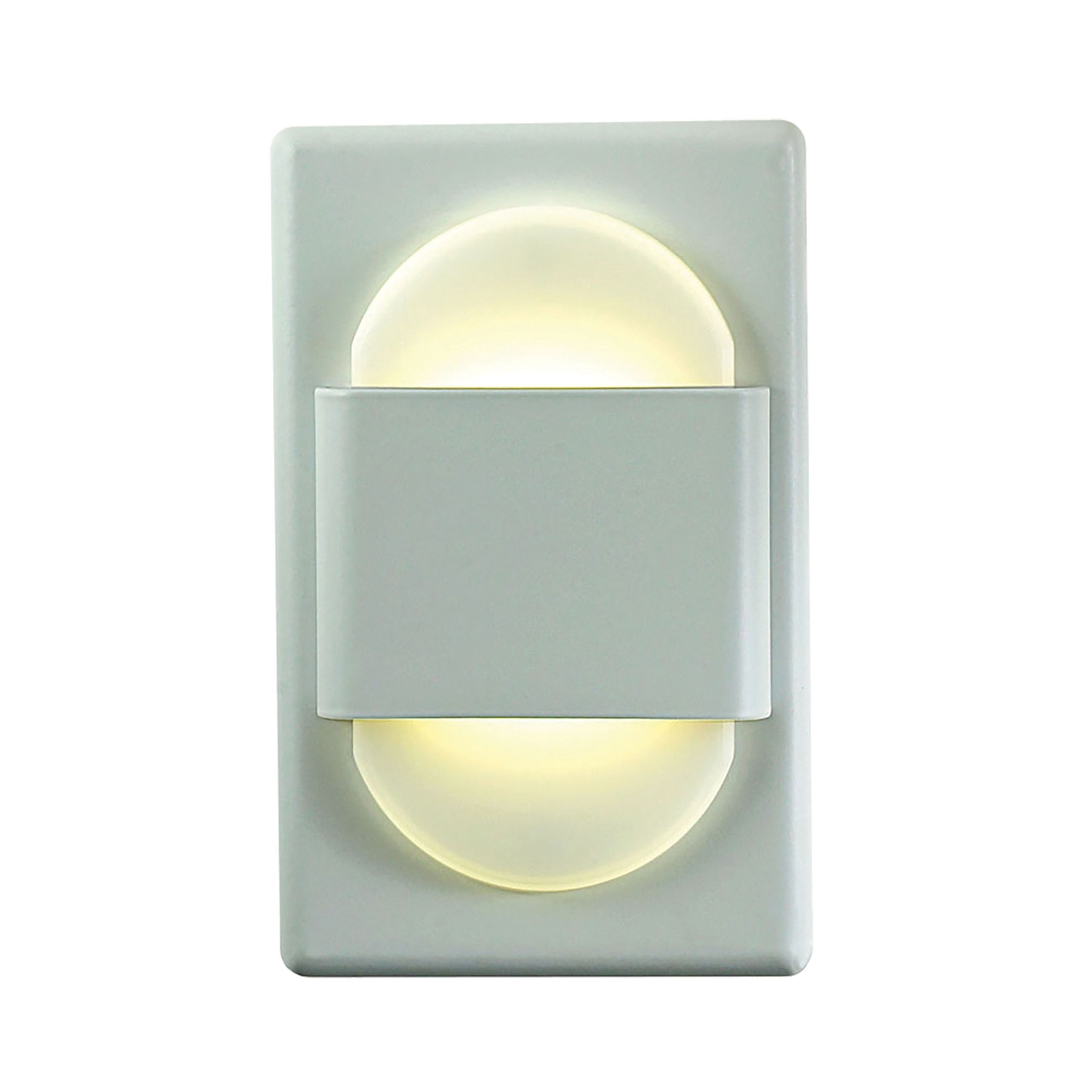 EZ Step LED C/W Driver - White with Double Round White Opal Acrylic Diffuser