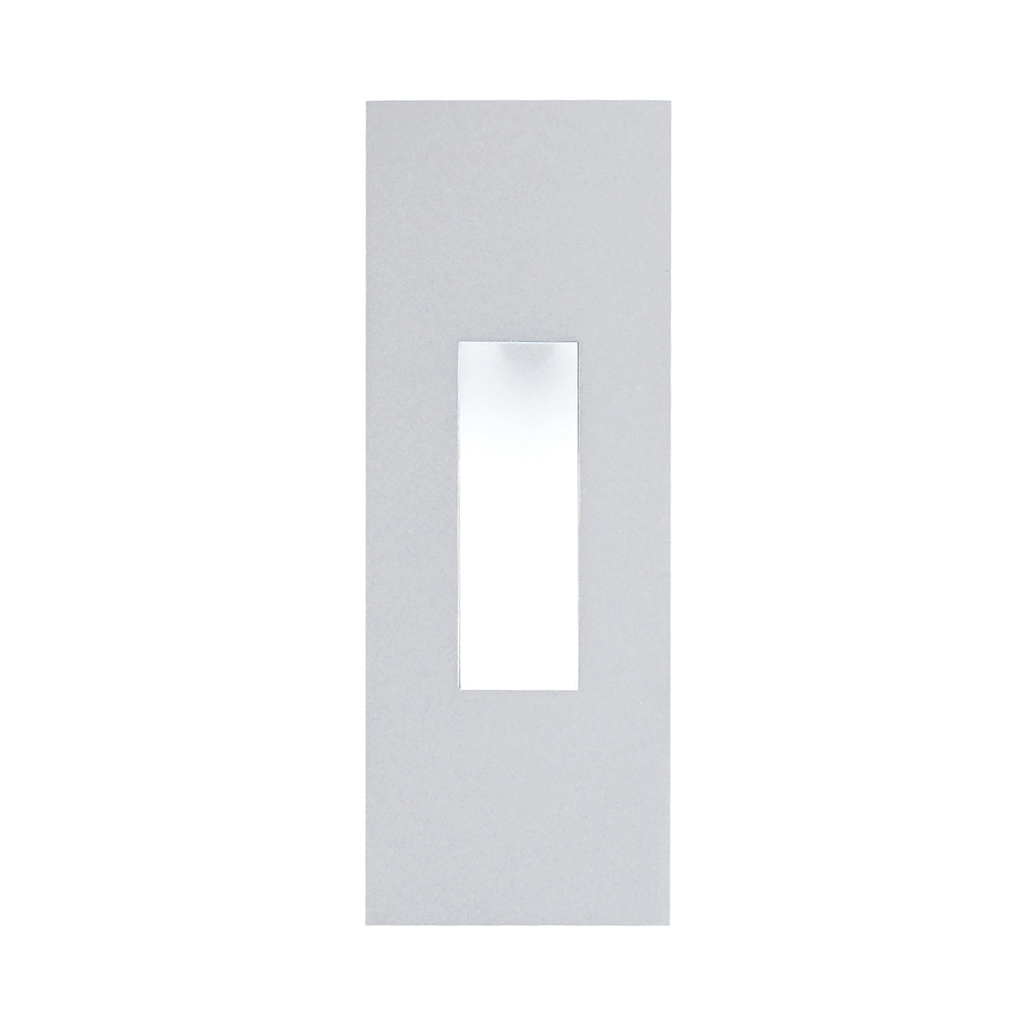 Scope LED Wall Niche Squared Edges w/lamp Frosted lens / Stainless Steel