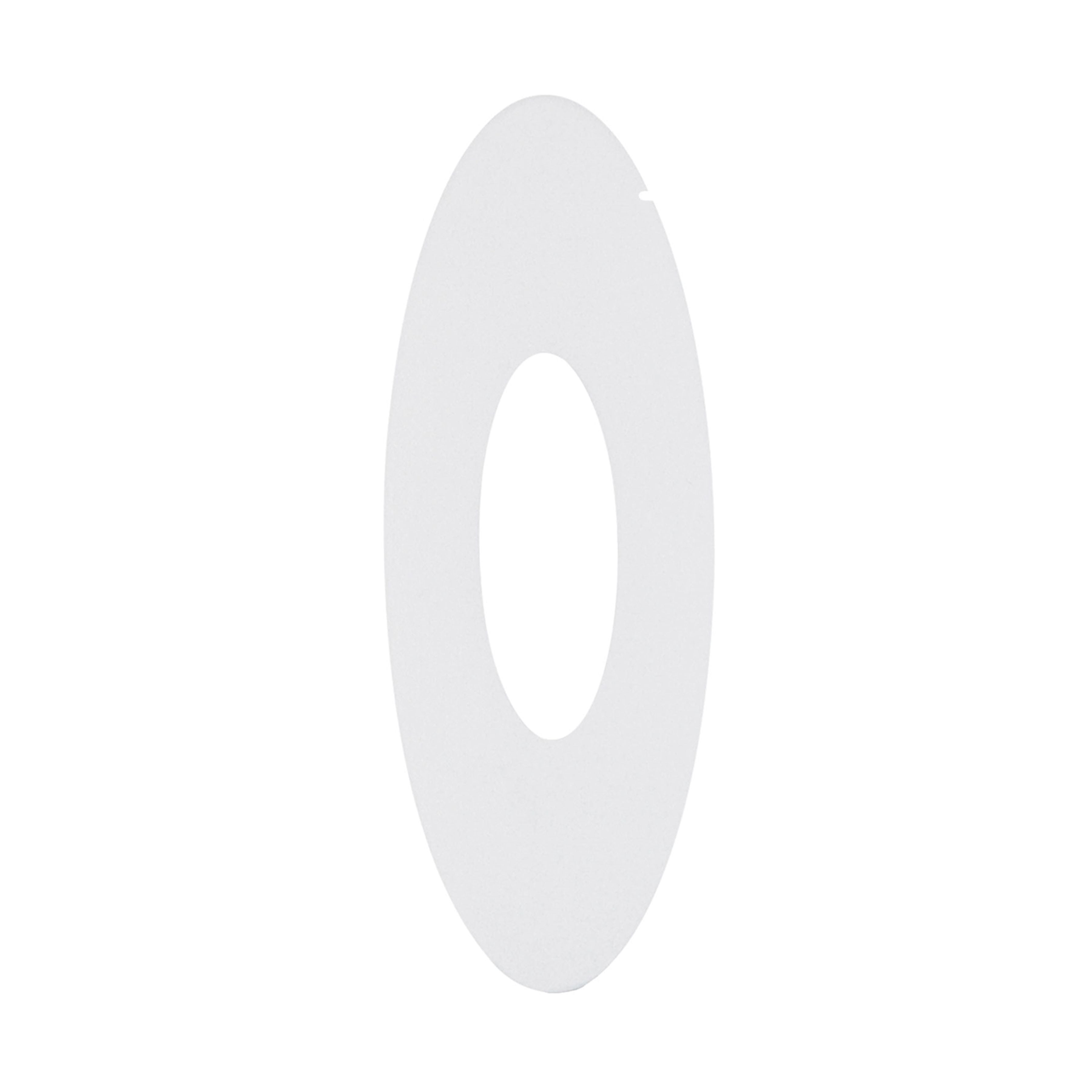 Scope - Oval Faceplate c/w 1.2W LED w lens white