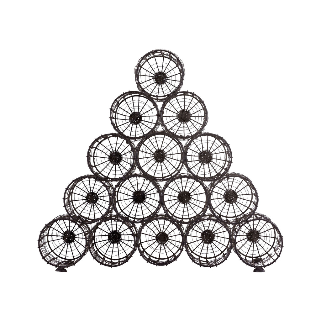 Munoz Wine Rack - Black